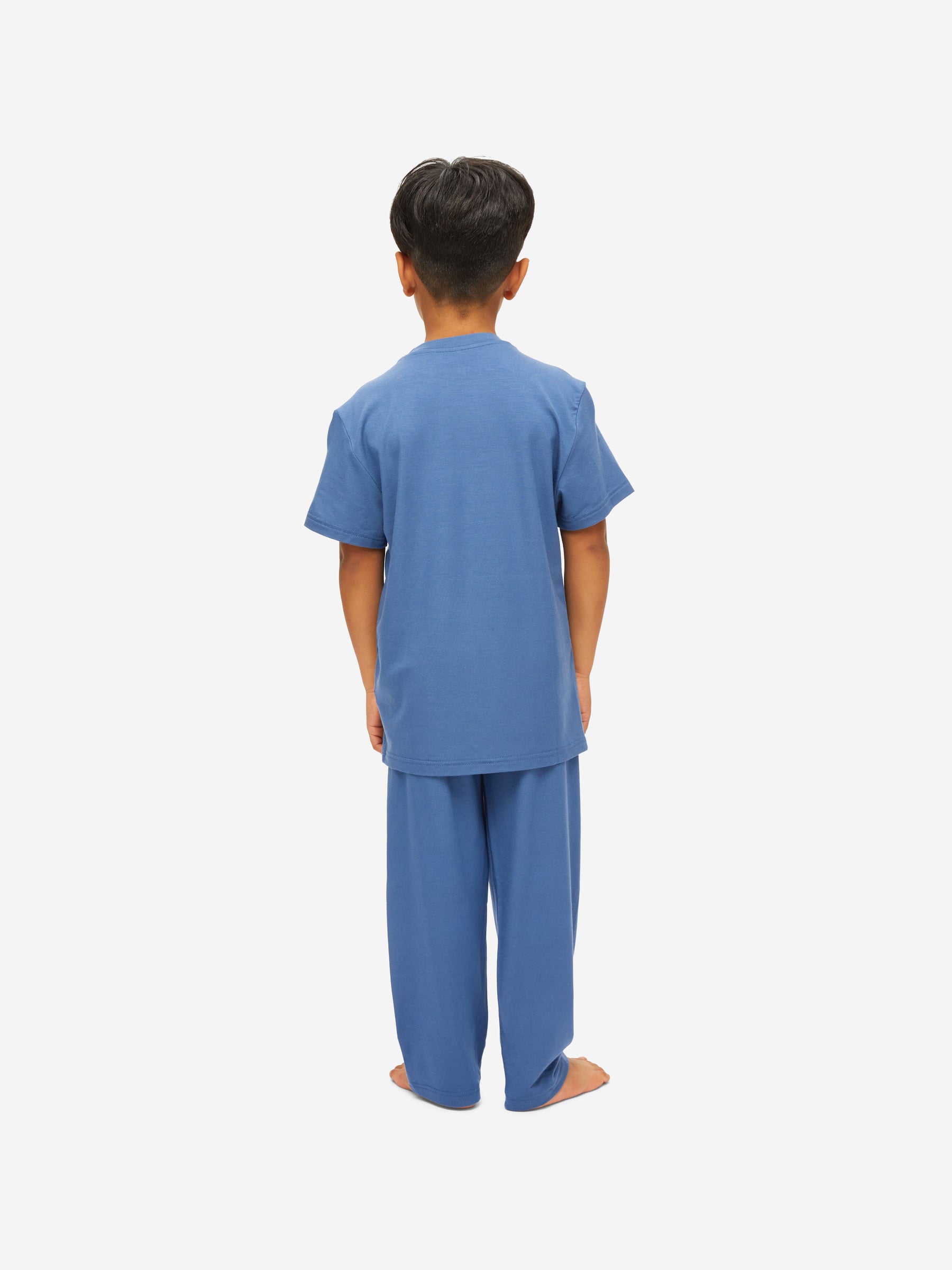 Kids' Lounge Set Basel Micro Modal Stretch Storm Blue