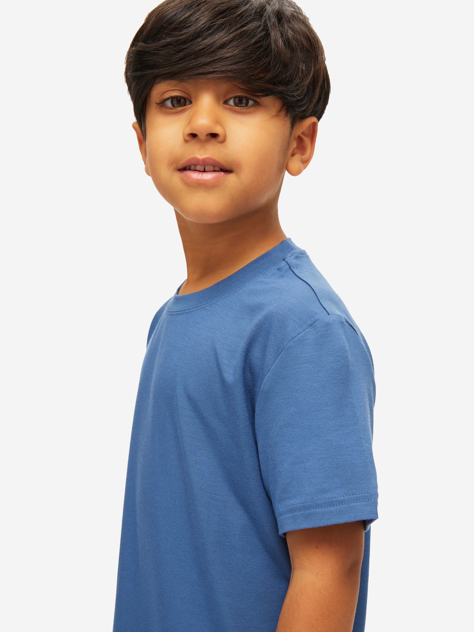 Kids' Lounge Set Basel Micro Modal Stretch Storm Blue