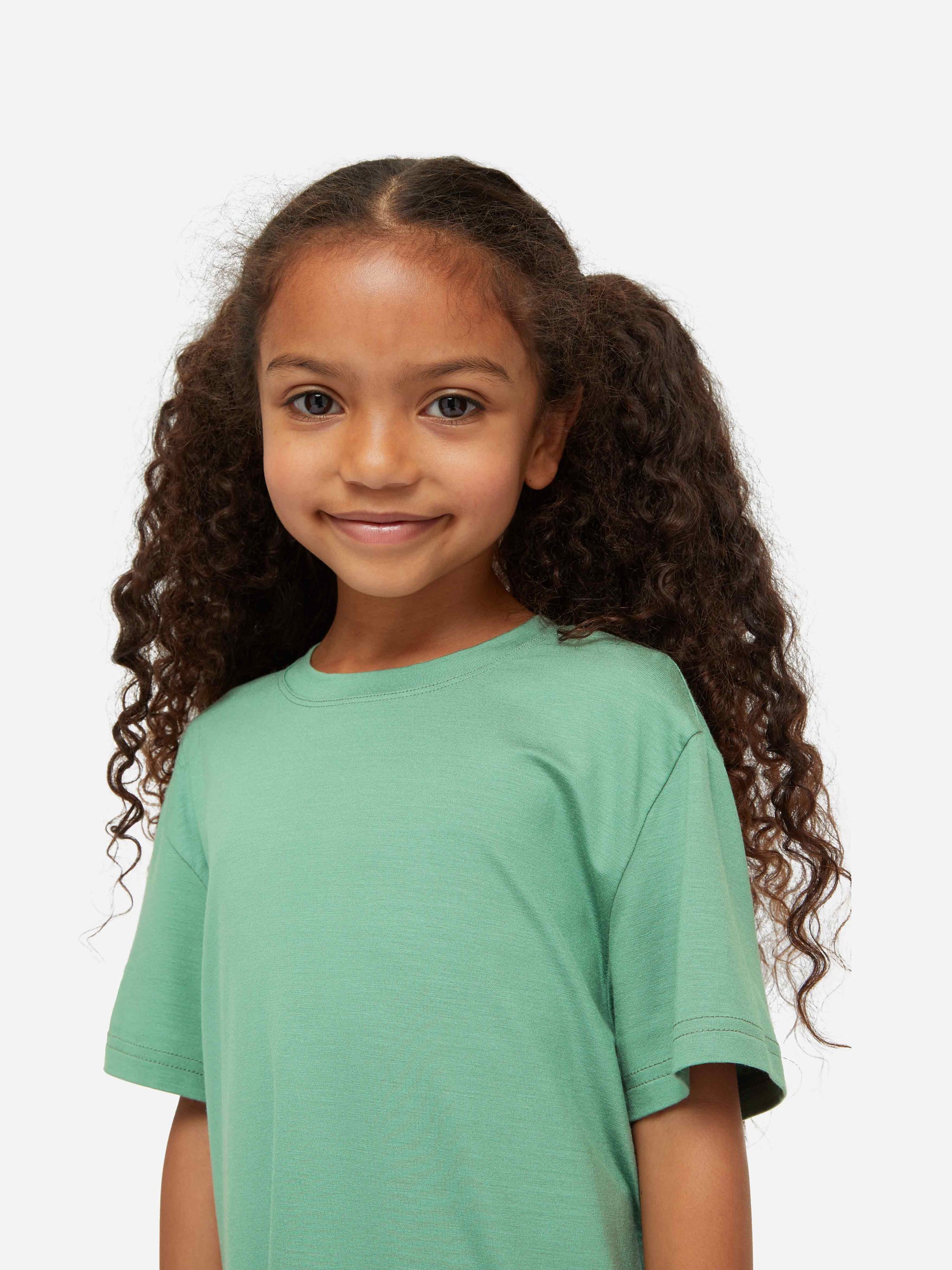 Kids' Lounge Set Basel Micro Modal Stretch Sage Green