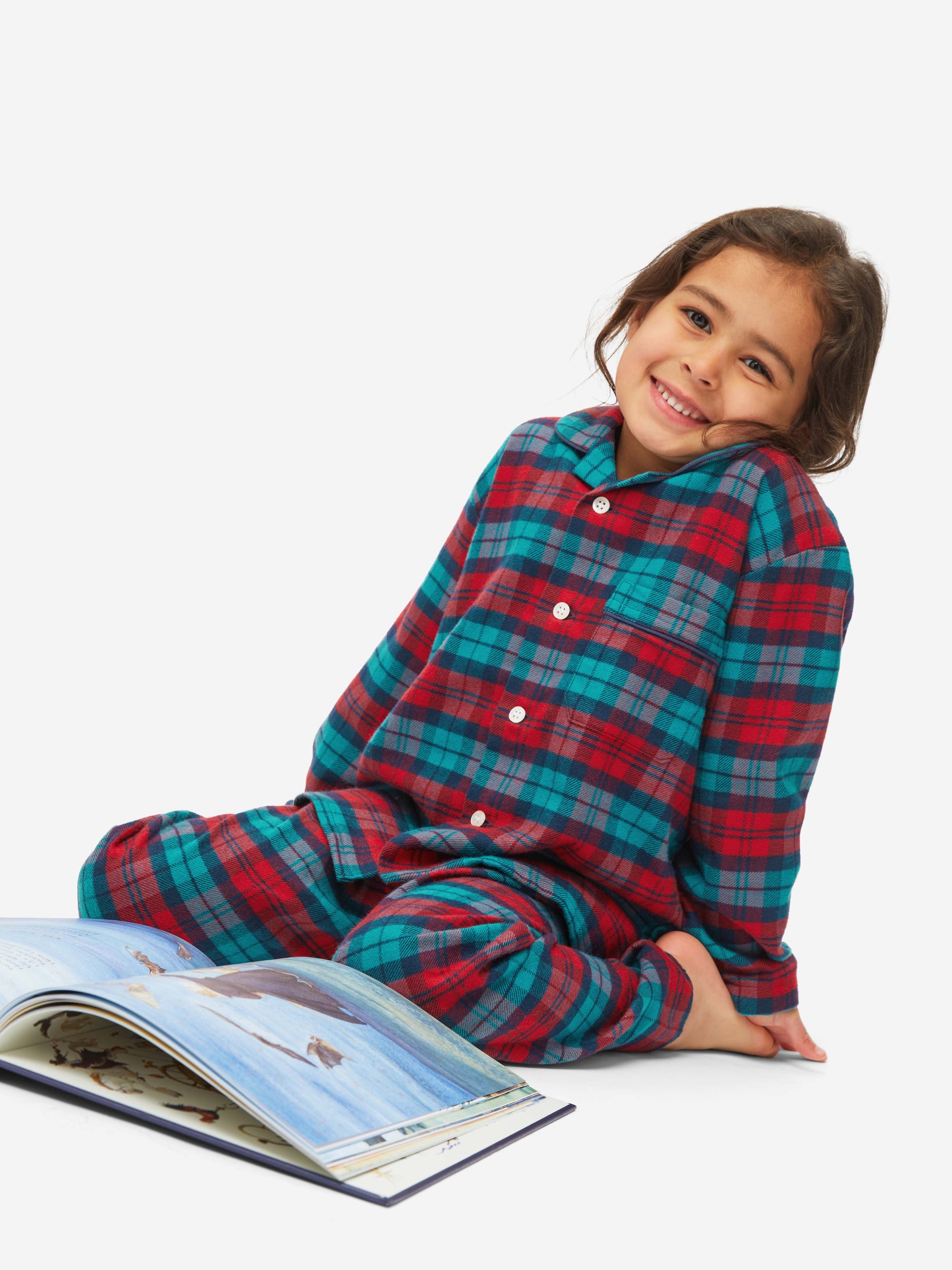 Kids' Pyjamas Kelburn 26 Brushed Cotton Multi