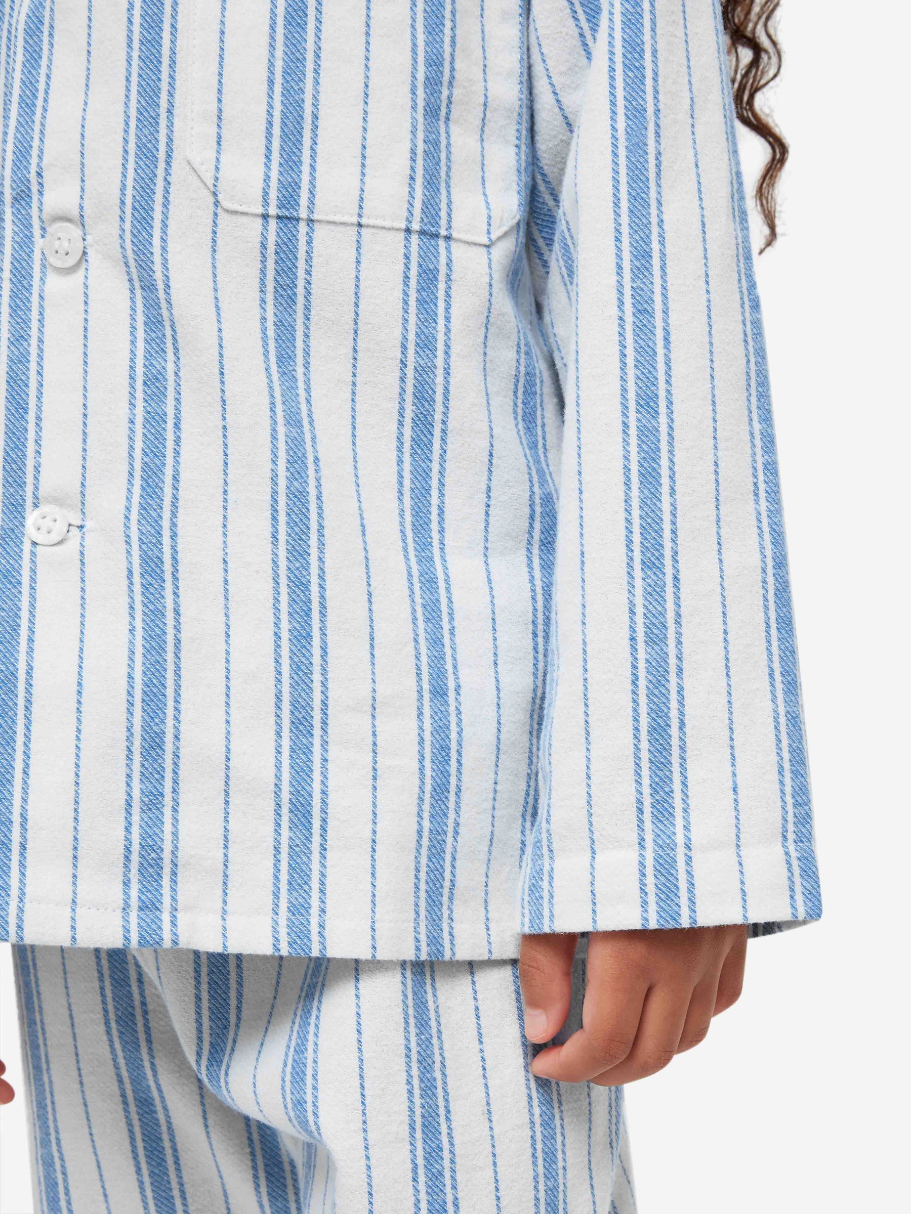 Kids' Pyjamas Kelburn 31 Brushed Cotton Blue