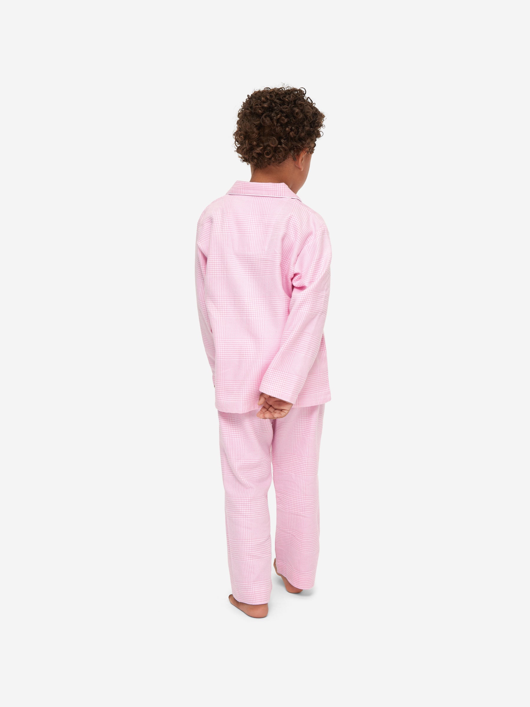 Kids' Pyjamas Kelburn 32 Brushed Cotton Pink