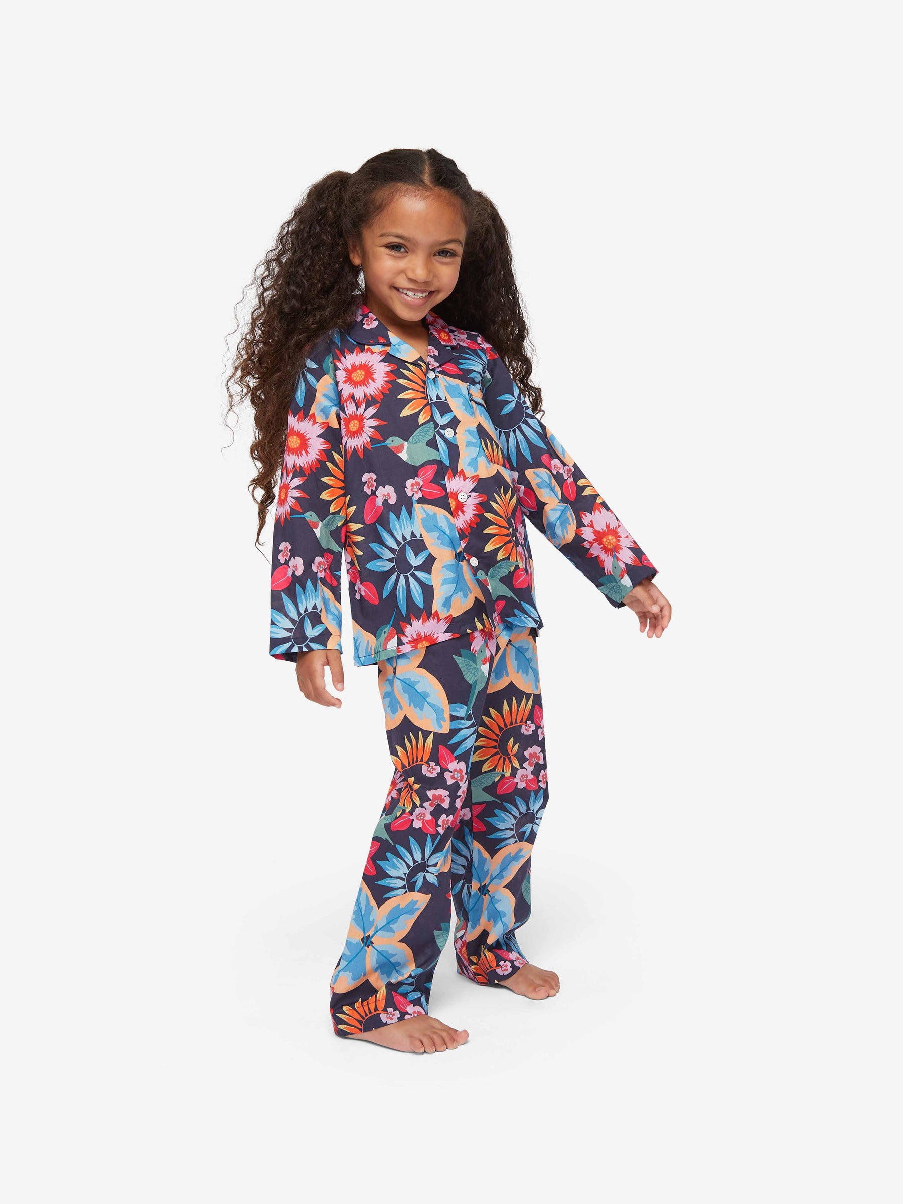 Kids' Pyjamas Ledbury 60 Cotton Batiste Navy