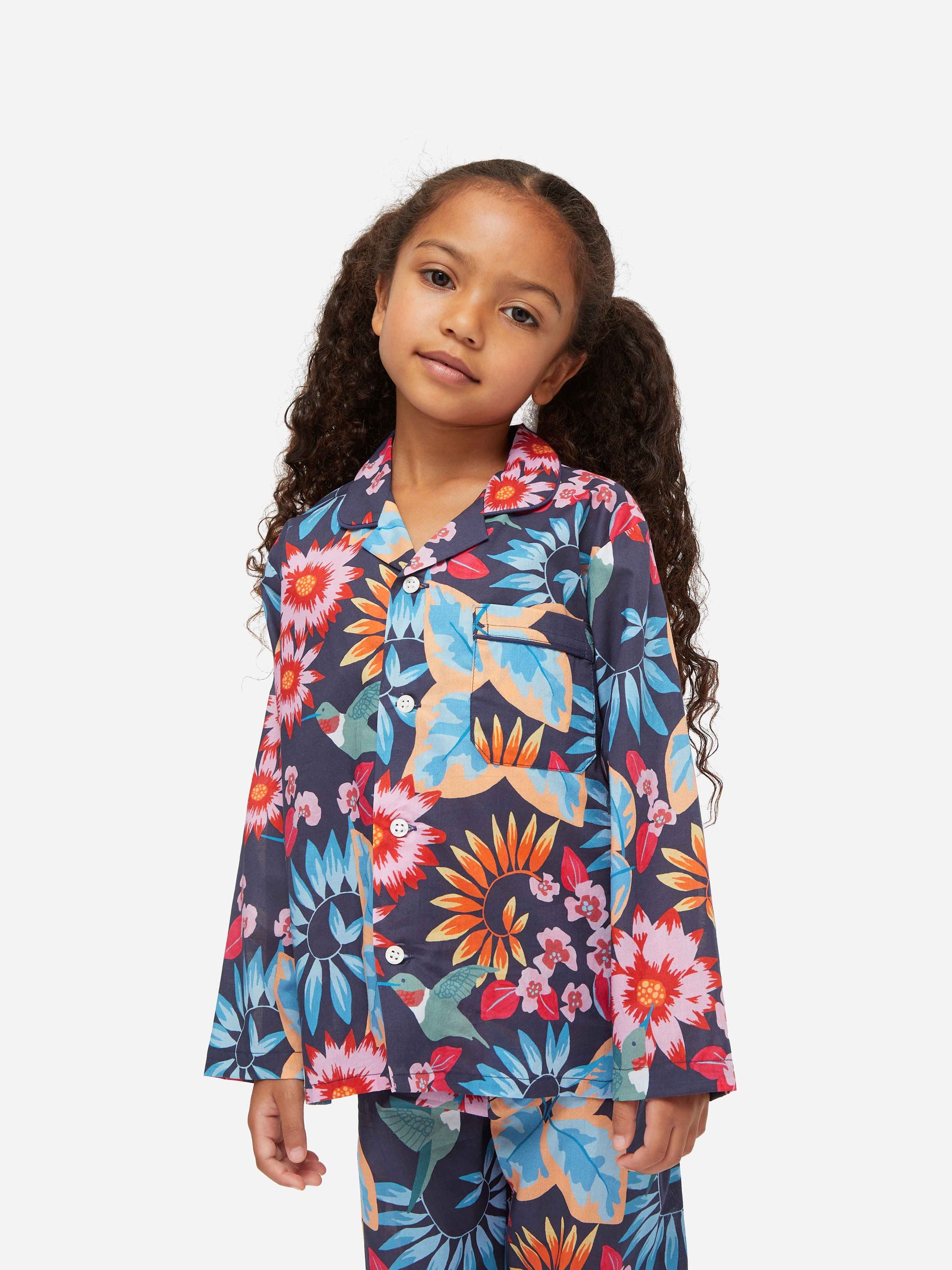 Kids' Pyjamas Ledbury 60 Cotton Batiste Navy