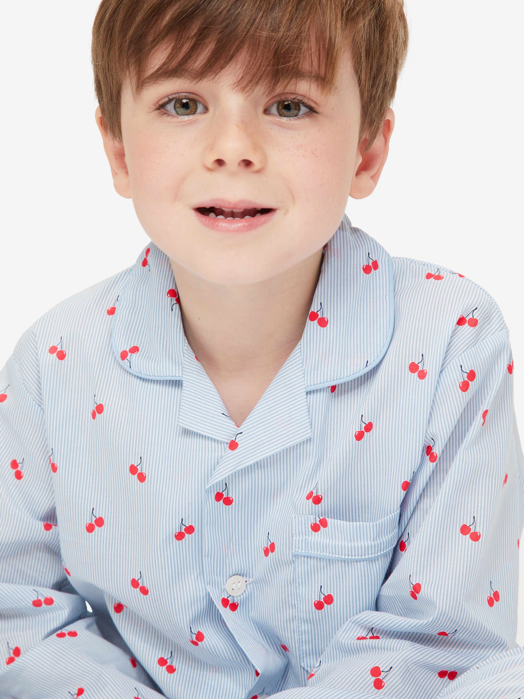 Kids' Pyjamas Nelson 84 Cotton Batiste Blue