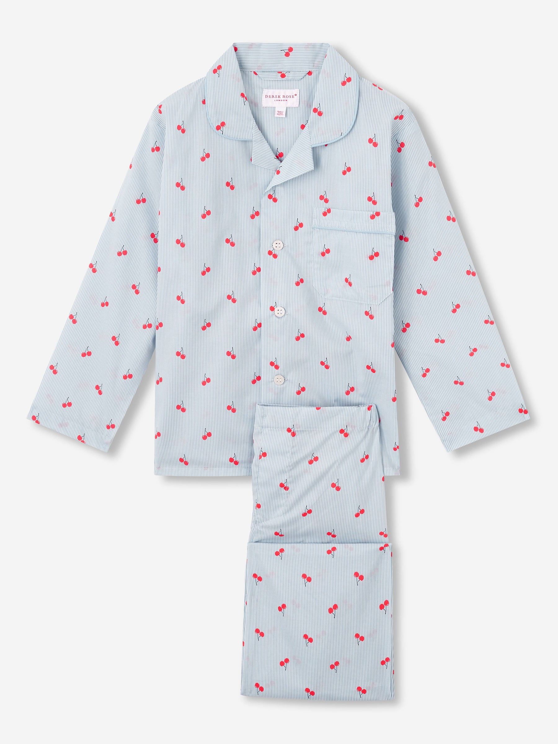 Kids' Pyjamas Nelson 84 Cotton Batiste Blue