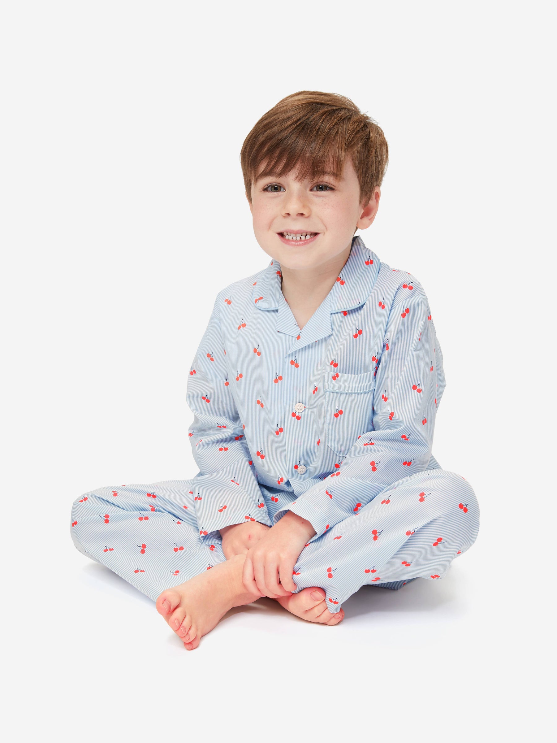 Kids' Pyjamas Nelson 84 Cotton Batiste Blue