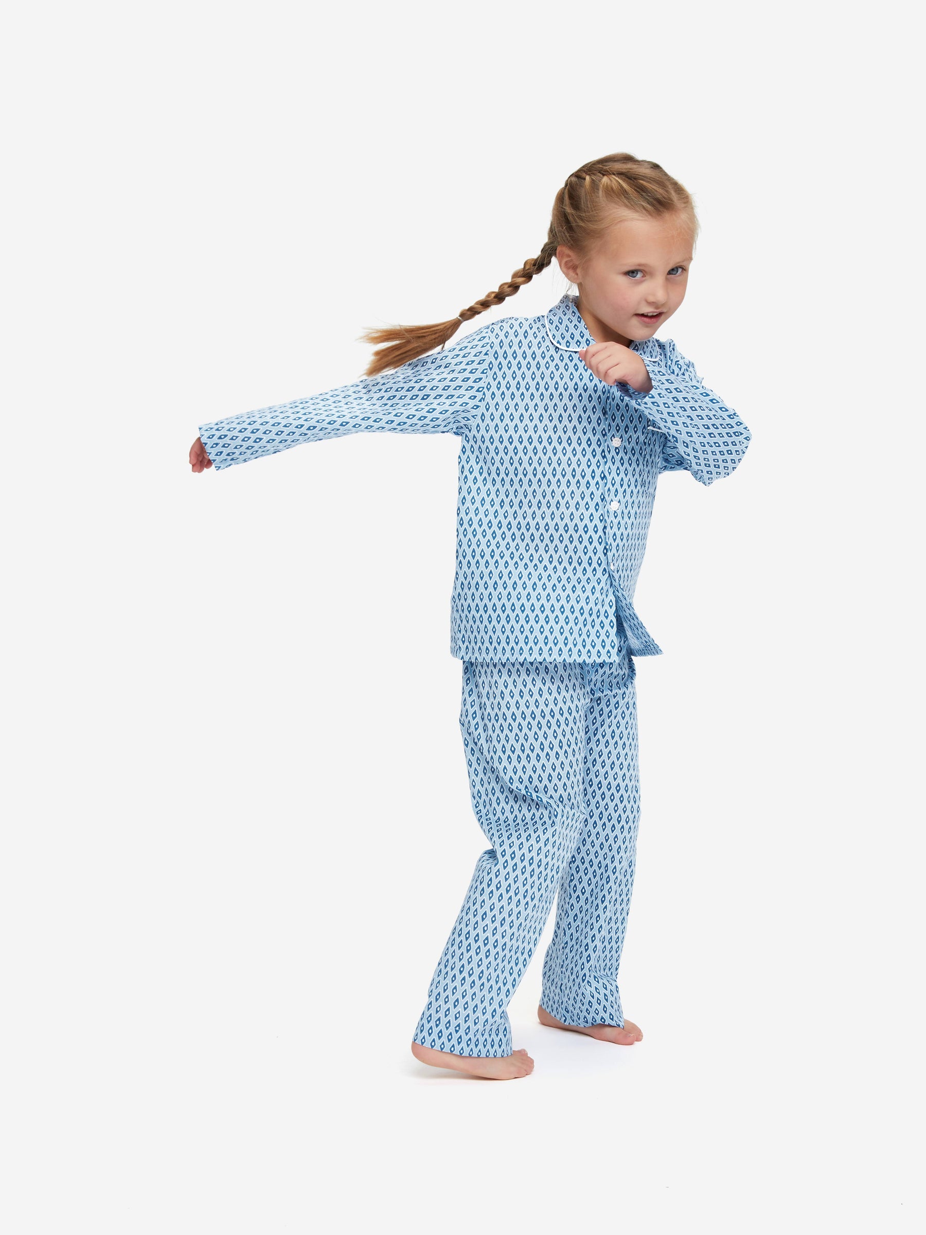 Kids' Pyjamas Nelson 87 Cotton Batiste Blue