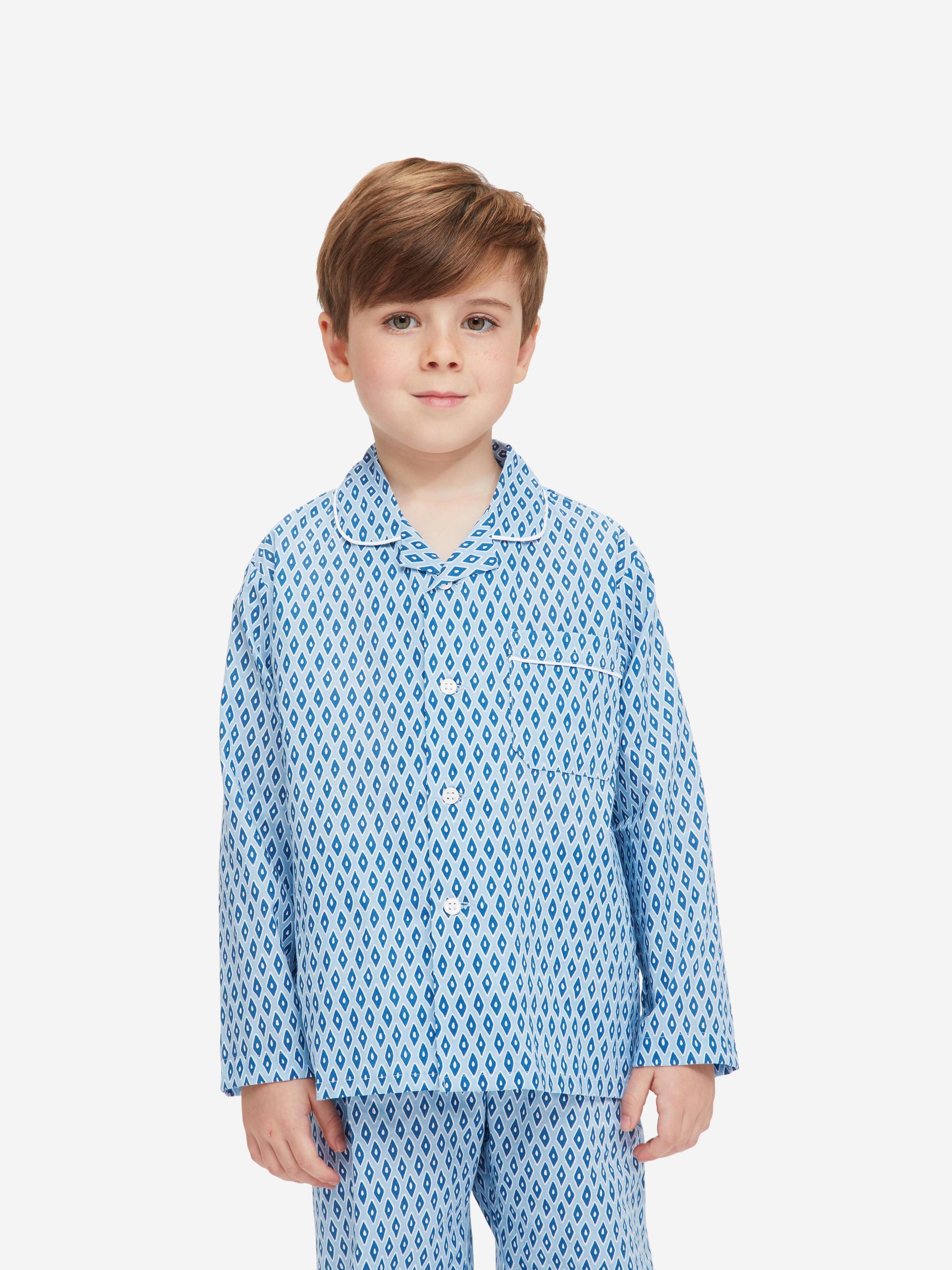 Kids' Pyjamas Nelson 87 Cotton Batiste Blue