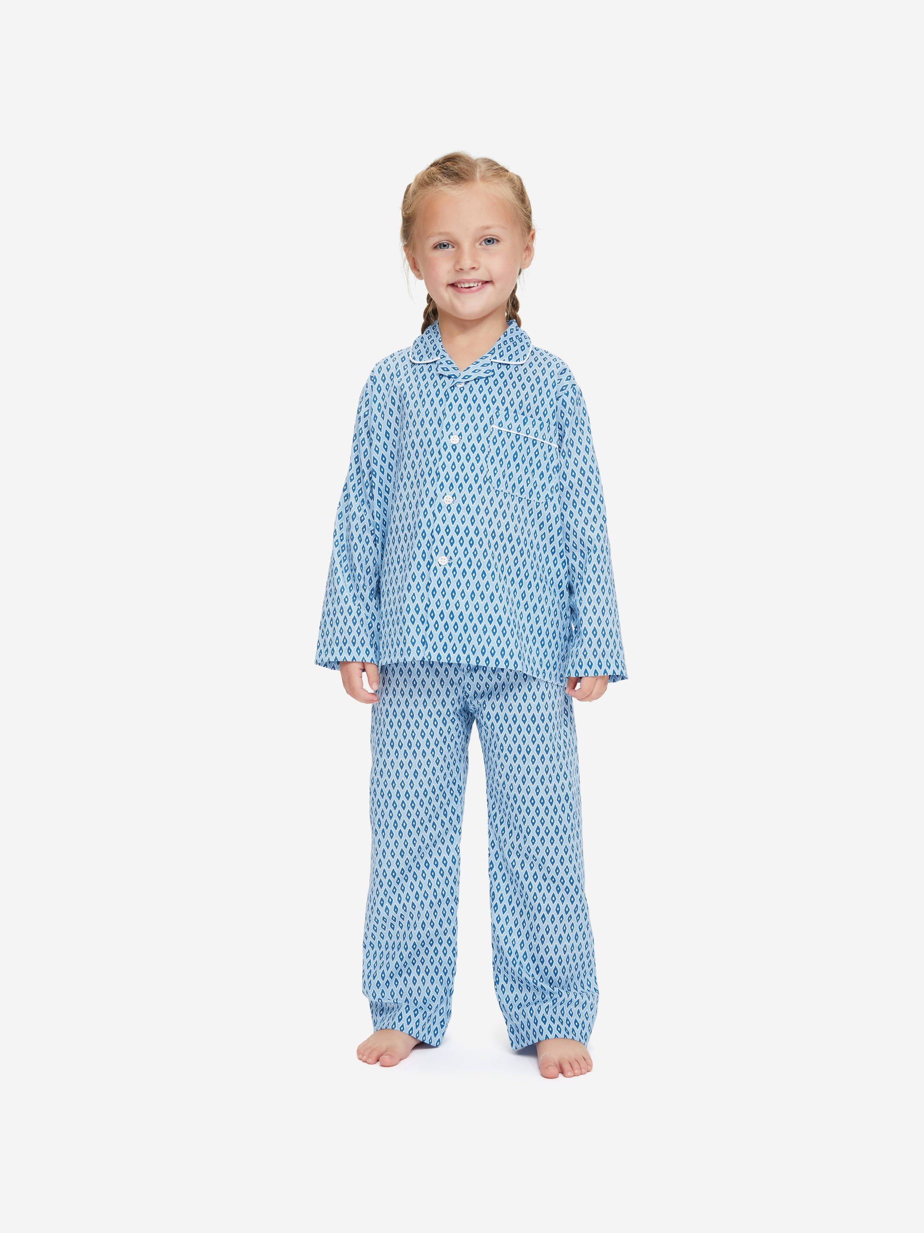 Kids' Pyjamas Nelson 87 Cotton Batiste Blue