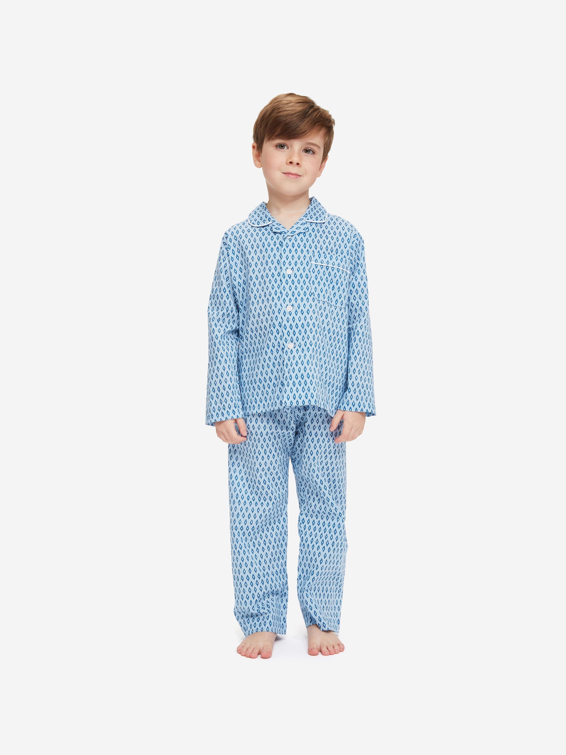 Kids' Pyjamas Nelson 87 Cotton Batiste Blue