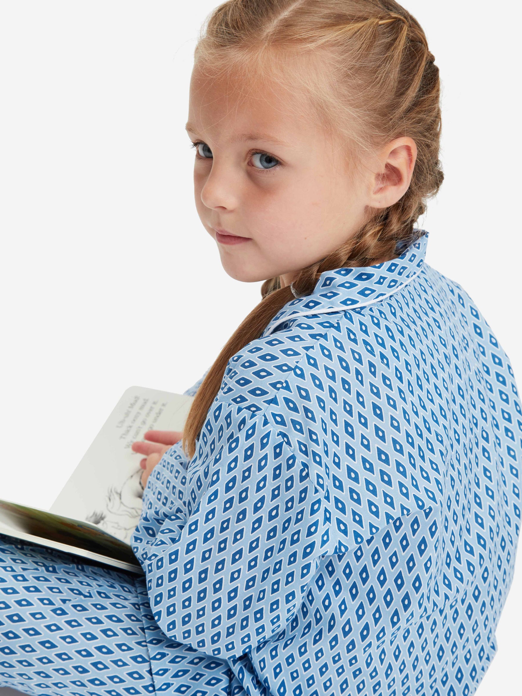 Kids' Pyjamas Nelson 87 Cotton Batiste Blue