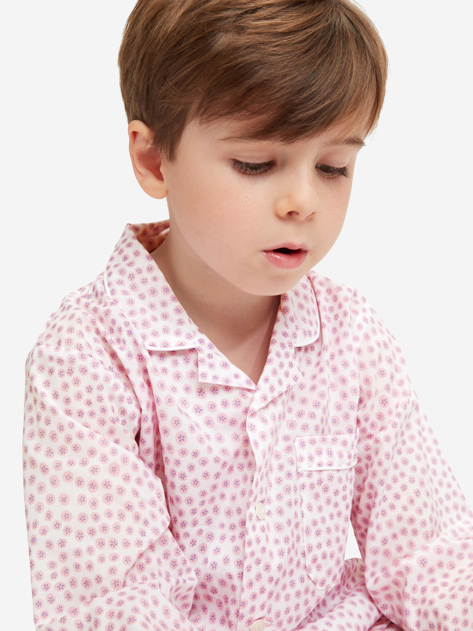 Kids' Pyjamas Nelson 88 Cotton Batiste White
