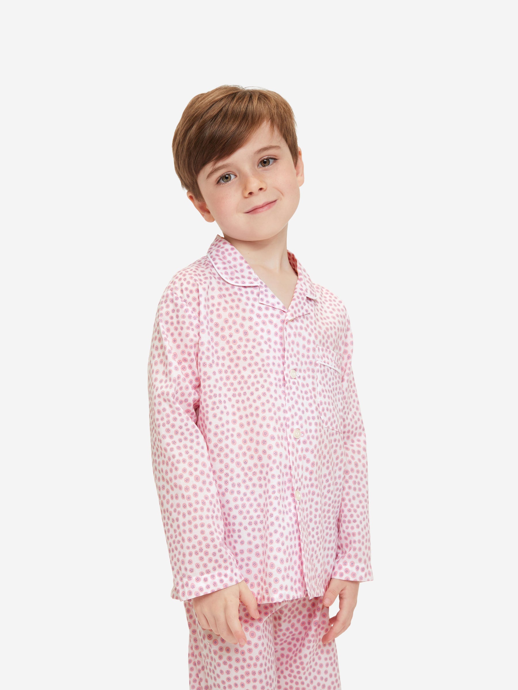 Kids' Pyjamas Nelson 88 Cotton Batiste White