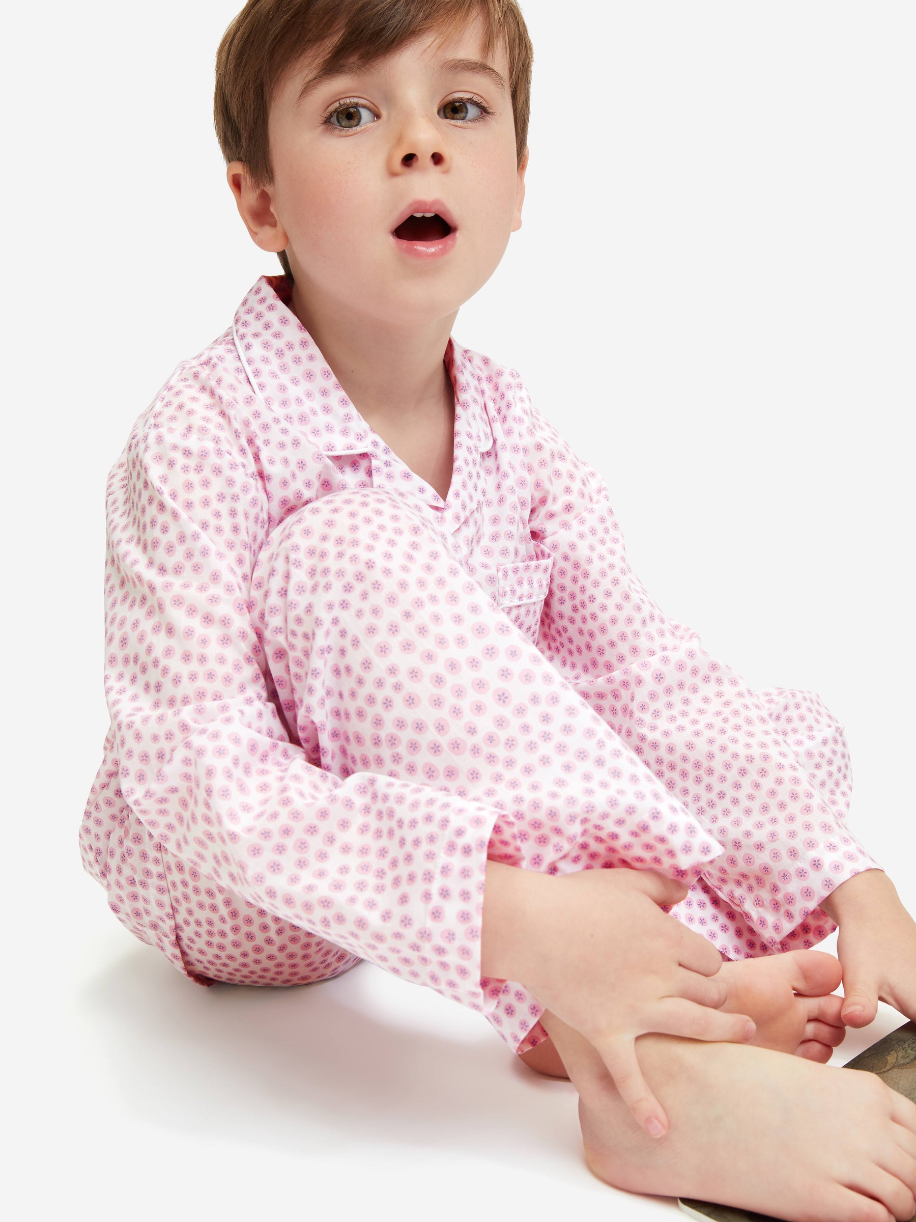 Kids' Pyjamas Nelson 88 Cotton Batiste White