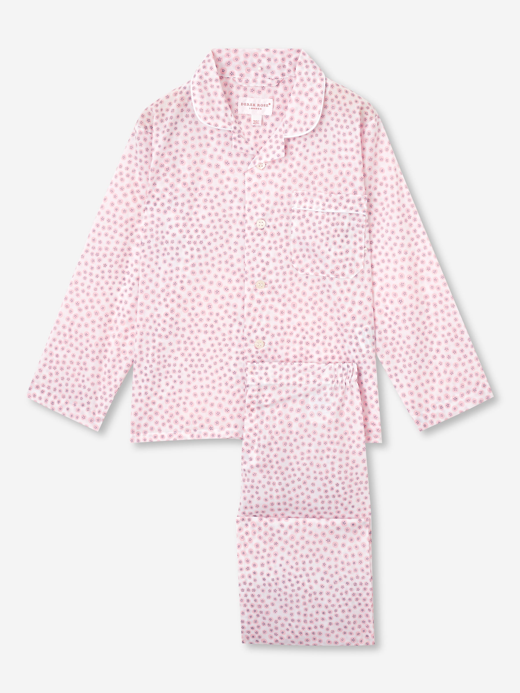 Kids' Pyjamas Nelson 88 Cotton Batiste White