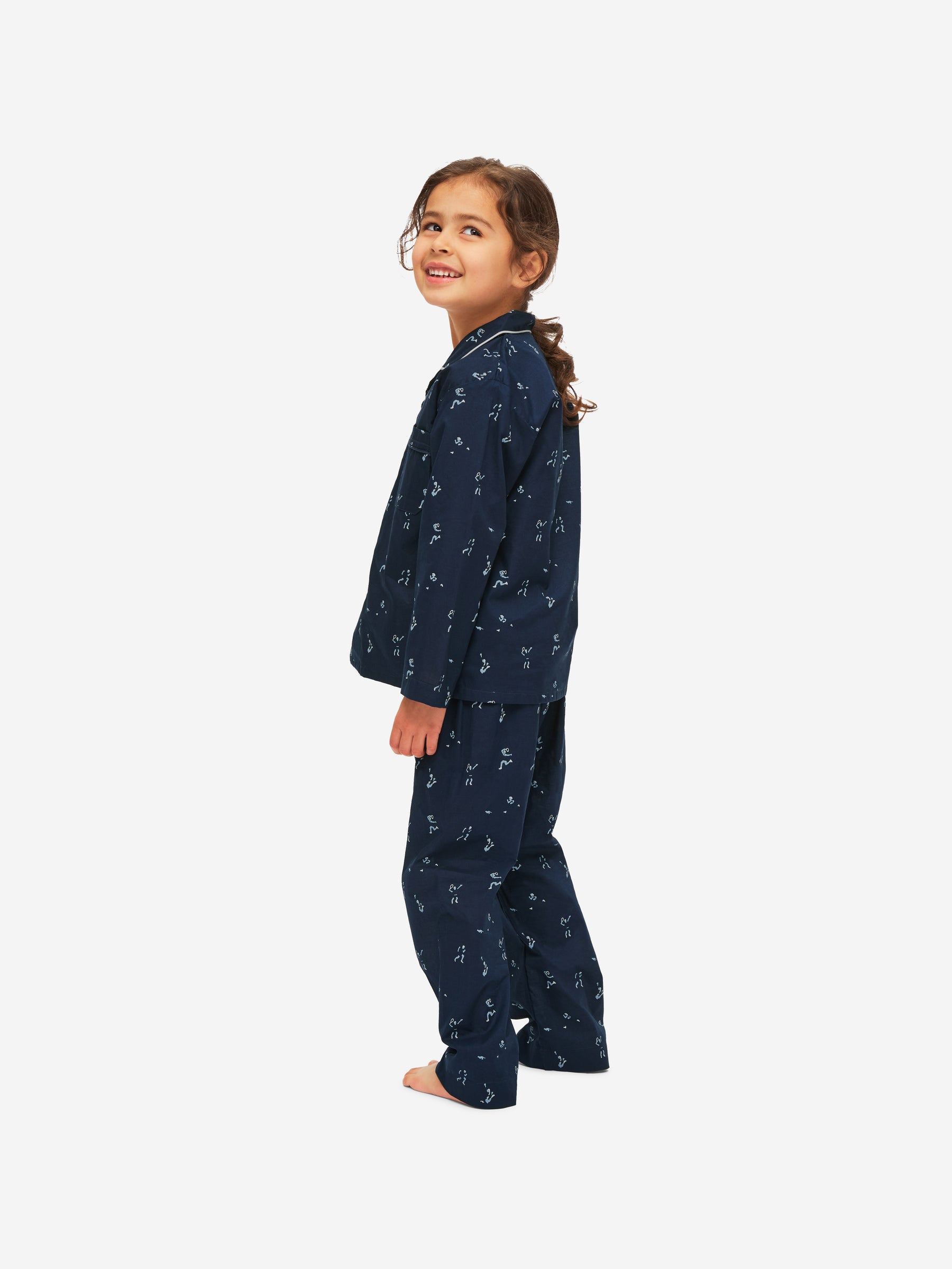 Kids' Pyjamas Nelson 91 Cotton Batiste Navy