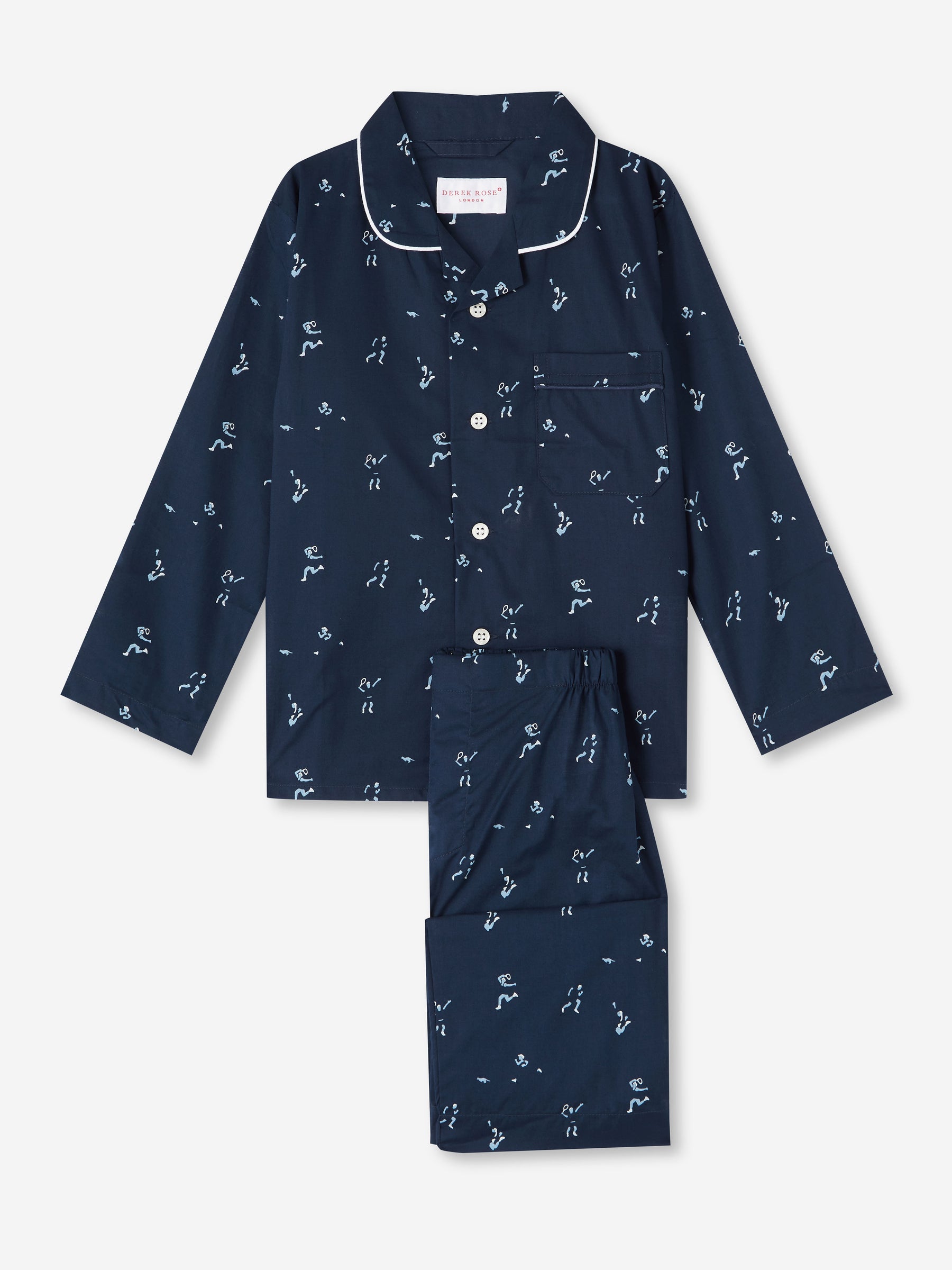 Kids' Pyjamas Nelson 91 Cotton Batiste Navy