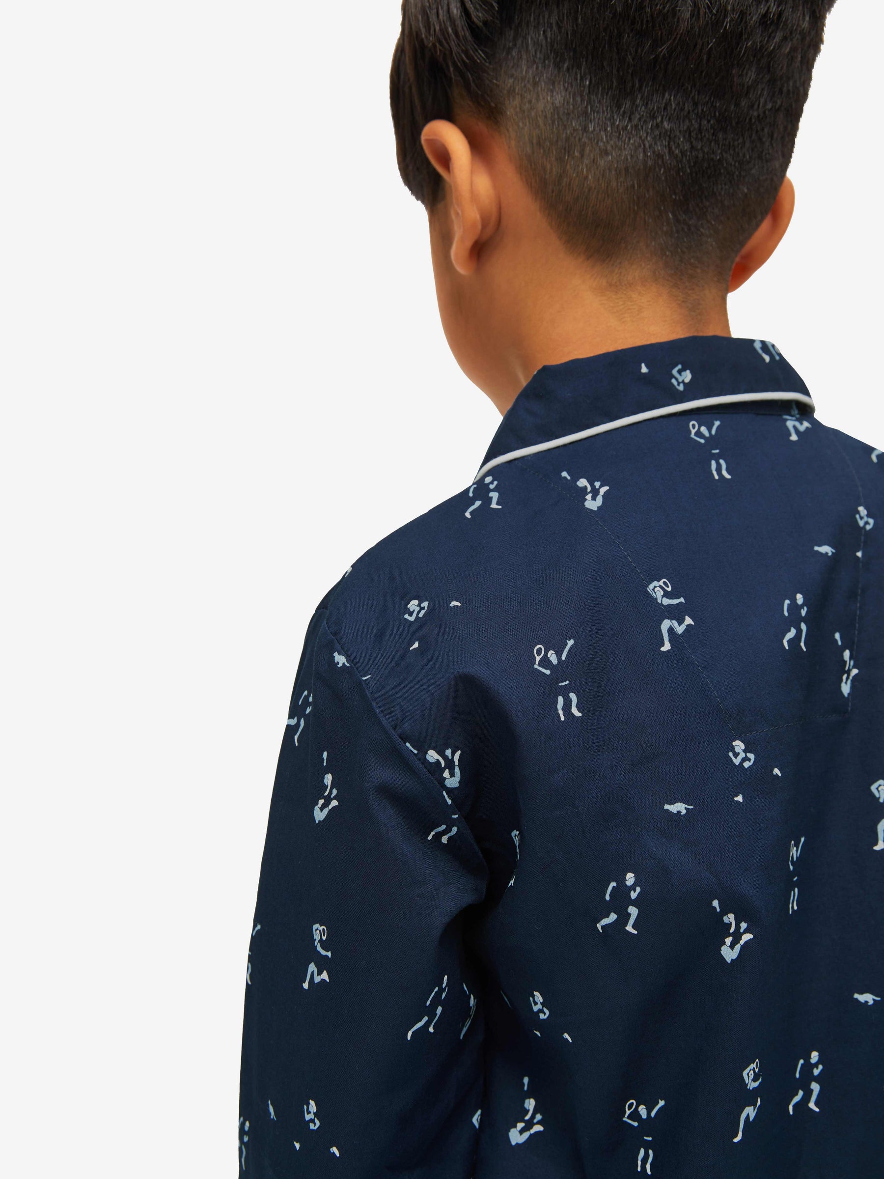 Kids' Pyjamas Nelson 91 Cotton Batiste Navy