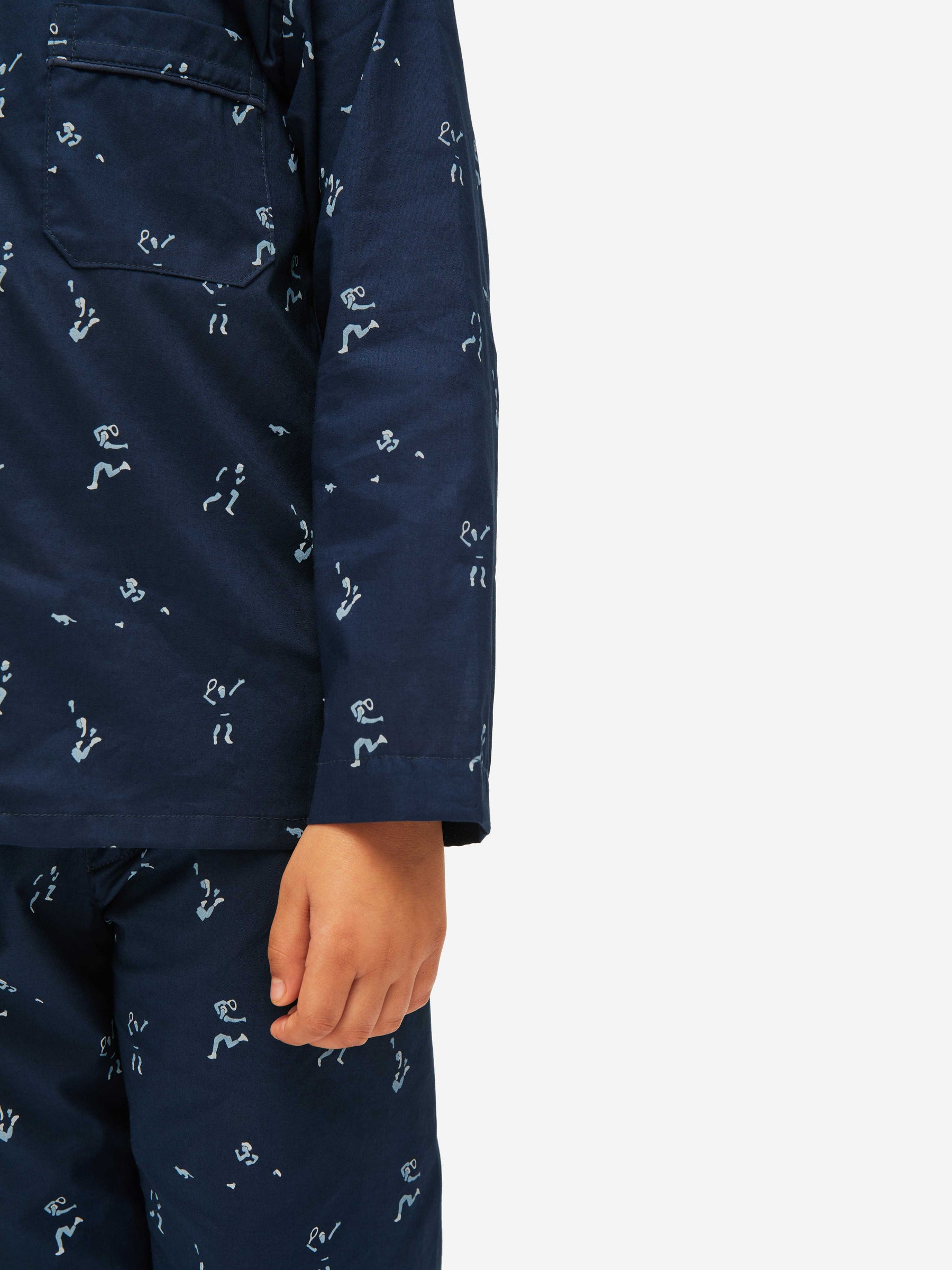Kids' Pyjamas Nelson 91 Cotton Batiste Navy