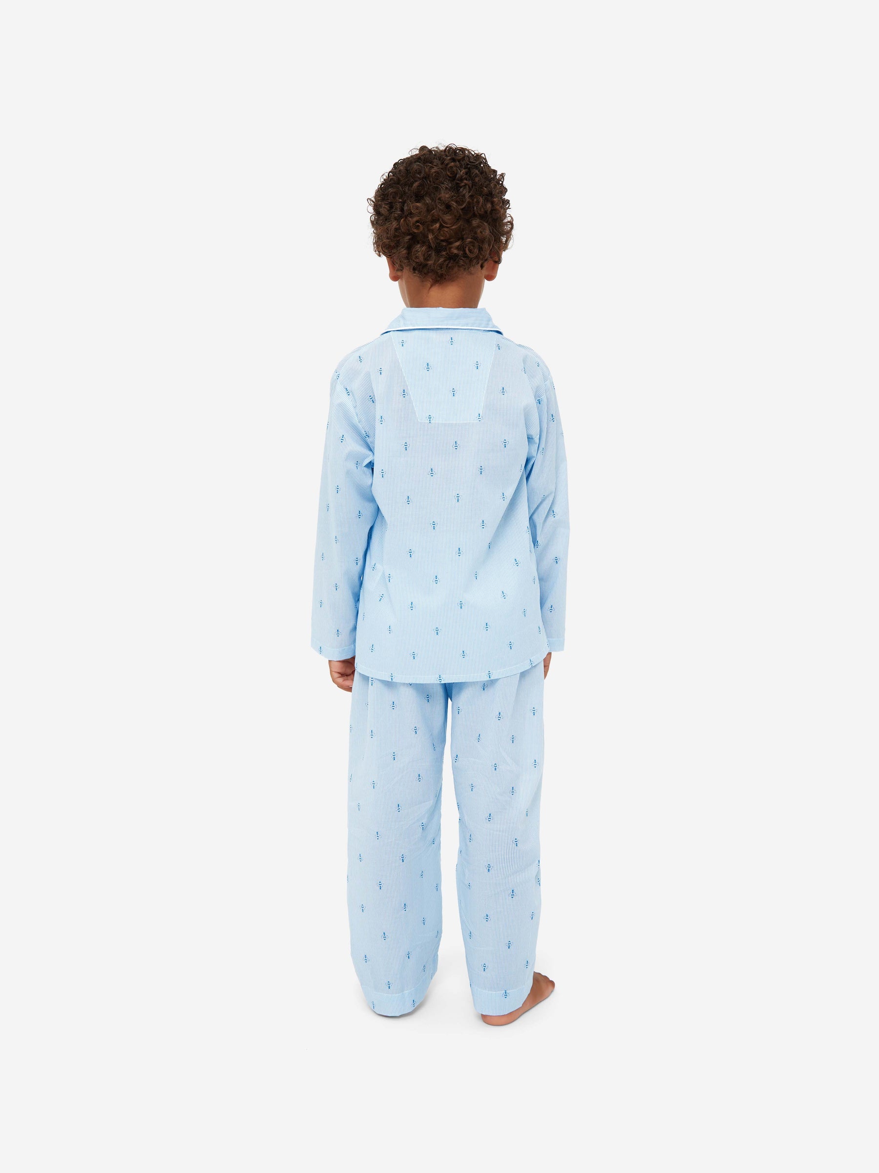 Kids' Pyjamas Nelson 94 Cotton Batiste Blue