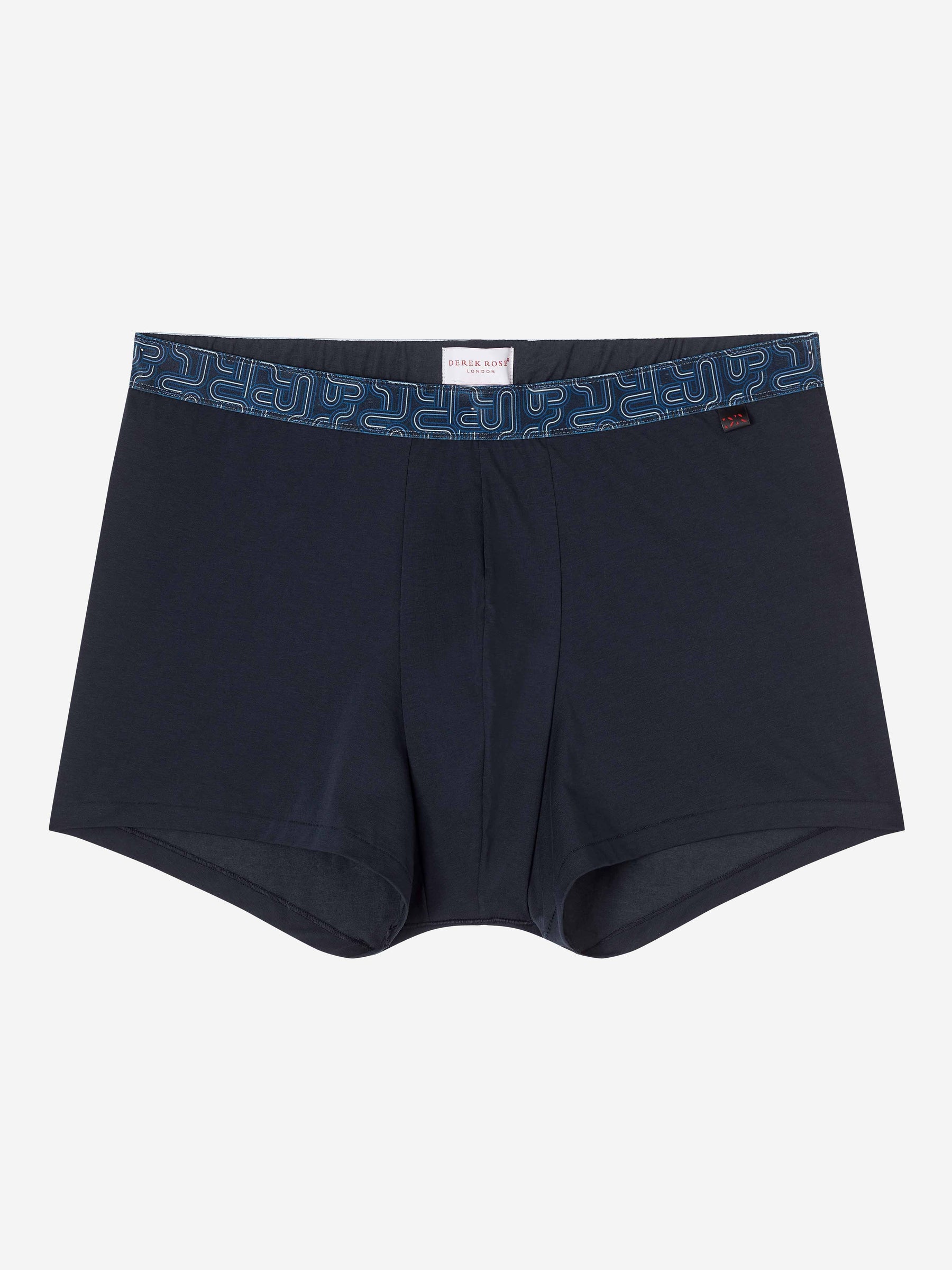 Men's Boxer Briefs Band 55 Pima Cotton Stretch Navy