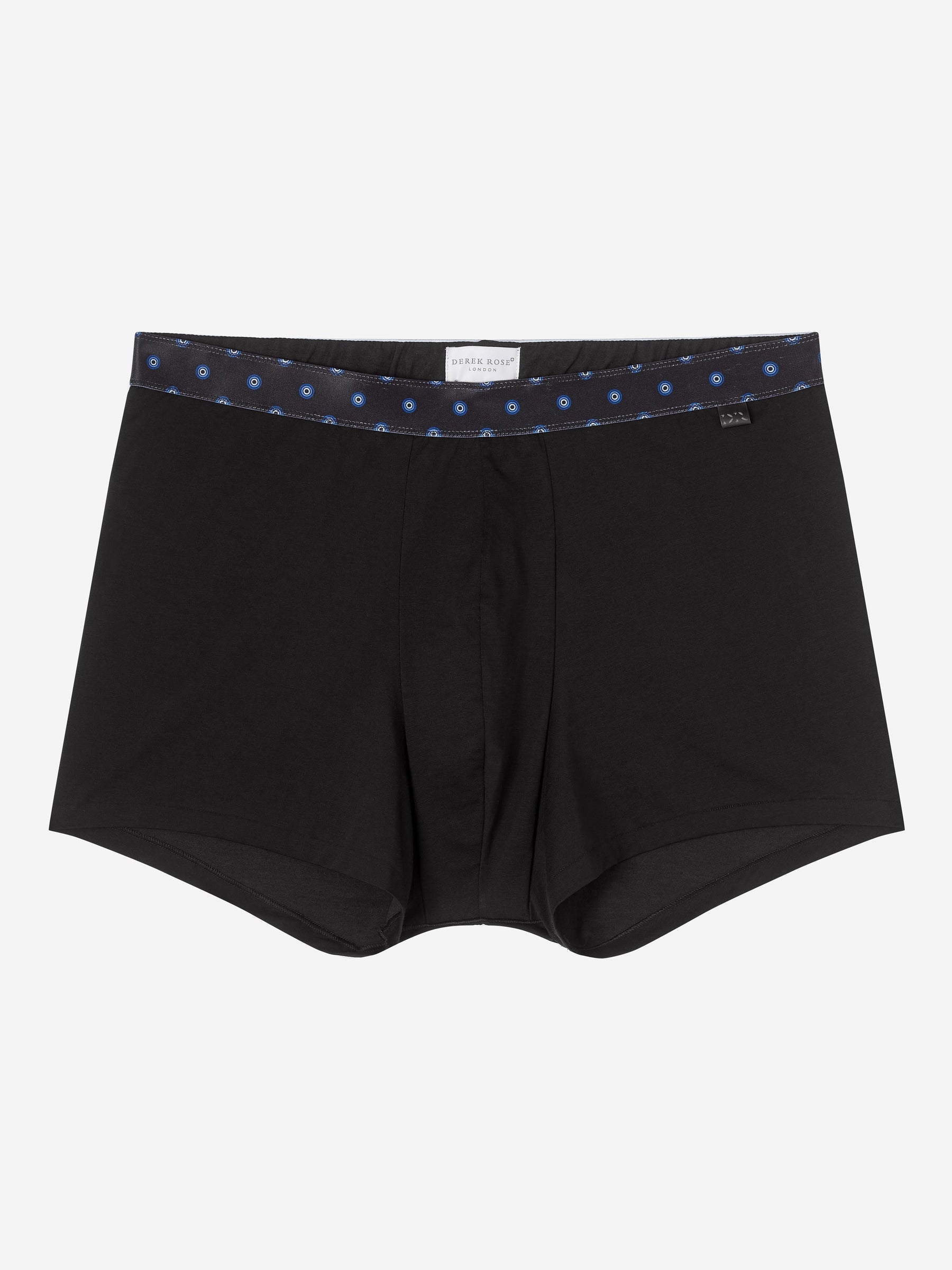 Men's Boxer Briefs Band 56 Pima Cotton Stretch Black