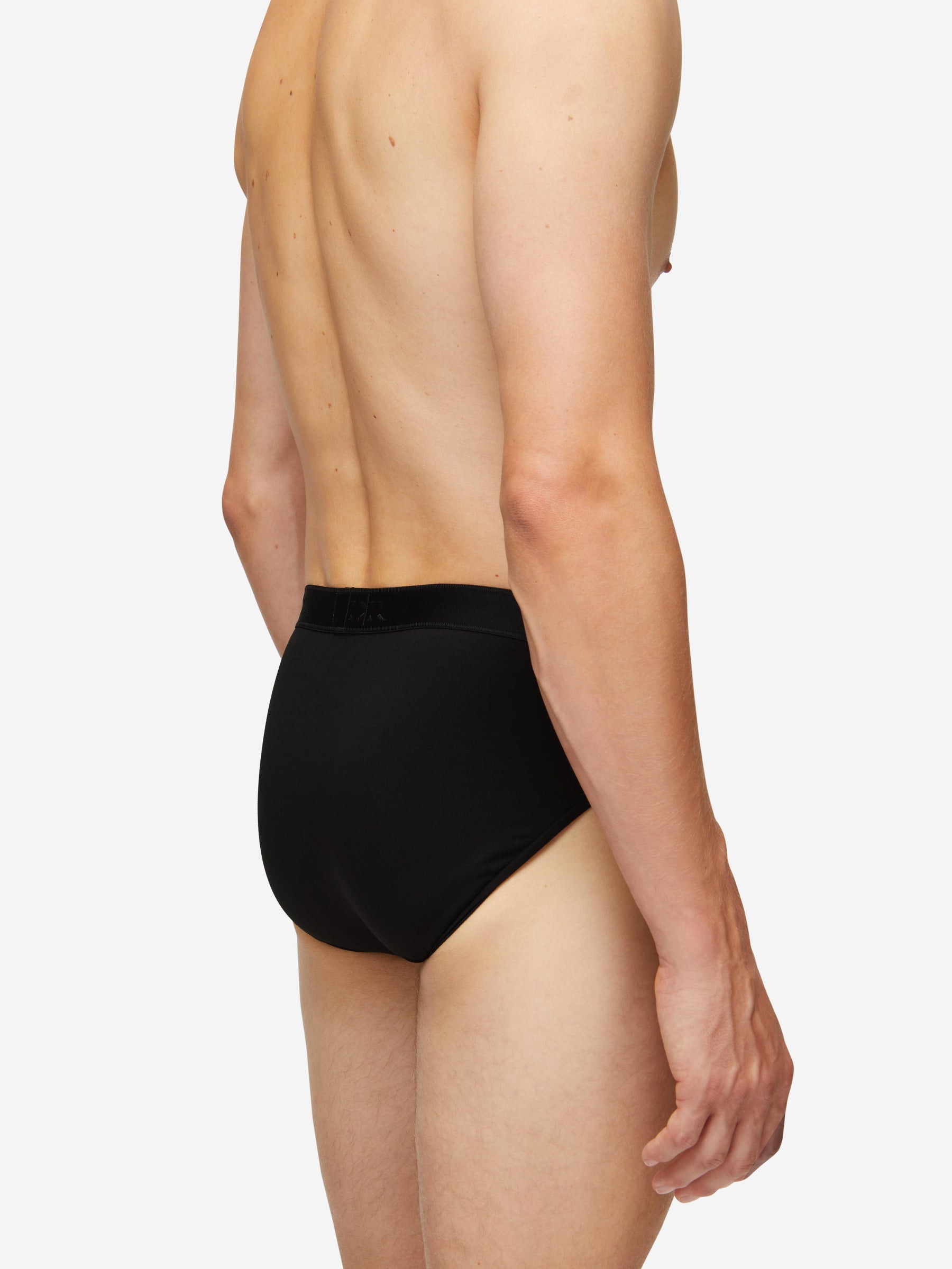 Men's Briefs Jack Pima Cotton Stretch Black