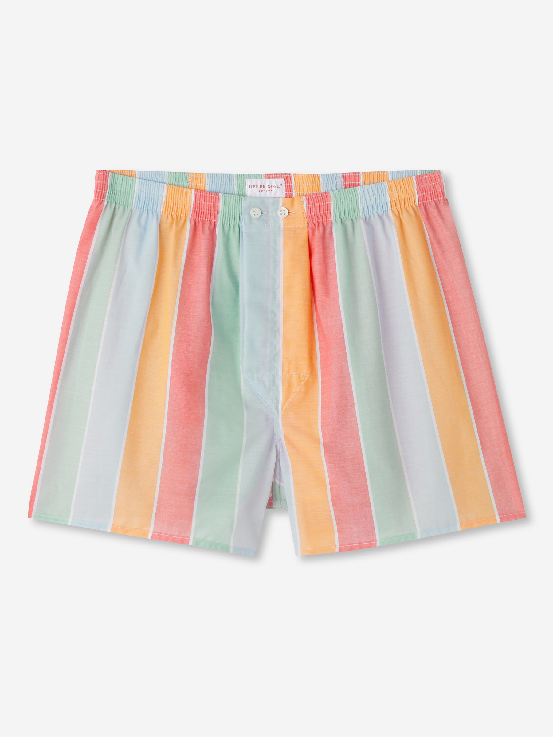 Men's Classic Fit Boxers Amalfi 18 Cotton Batiste Multi