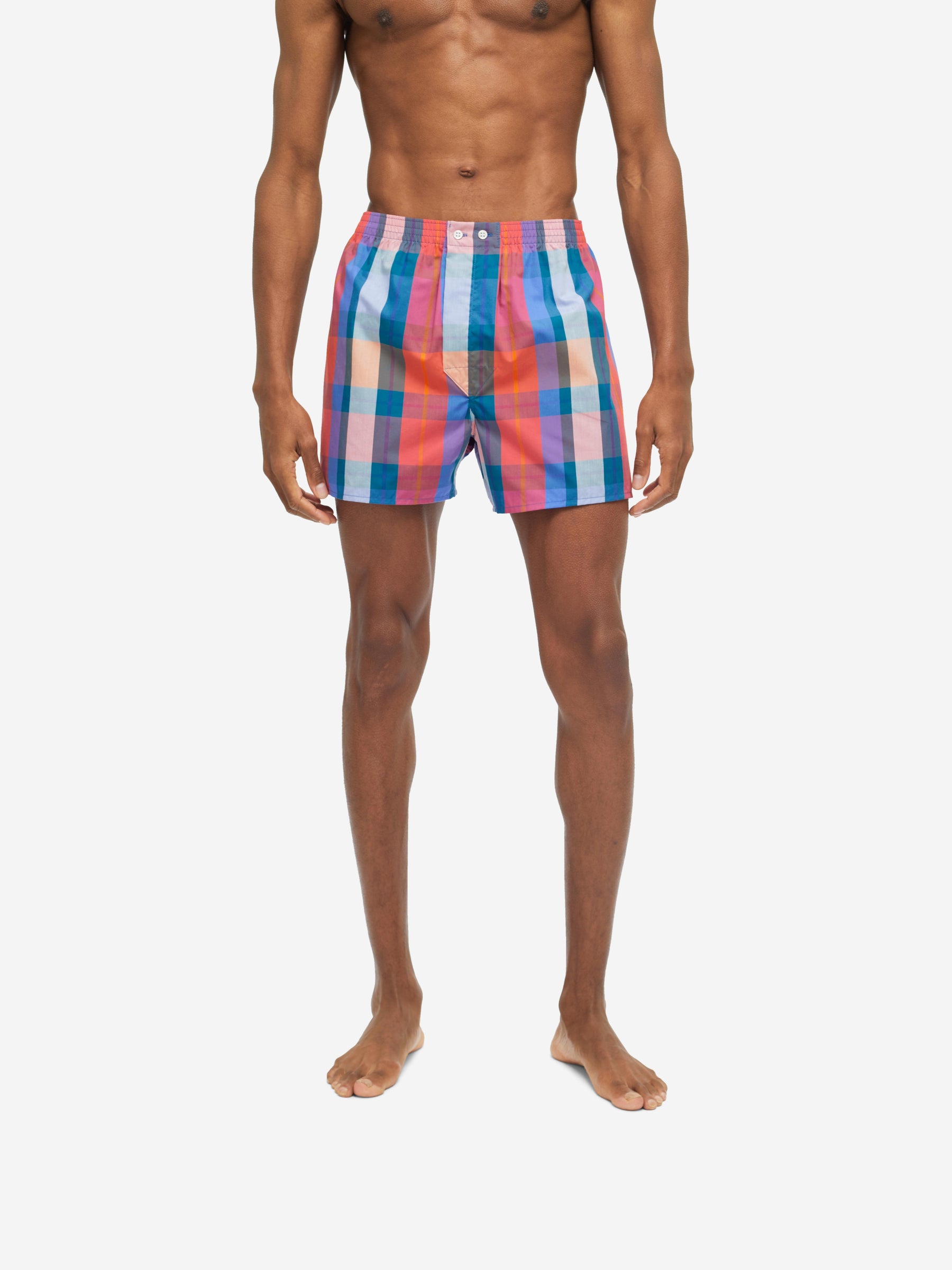 Men's Classic Fit Boxers Barker 33 Cotton Multi