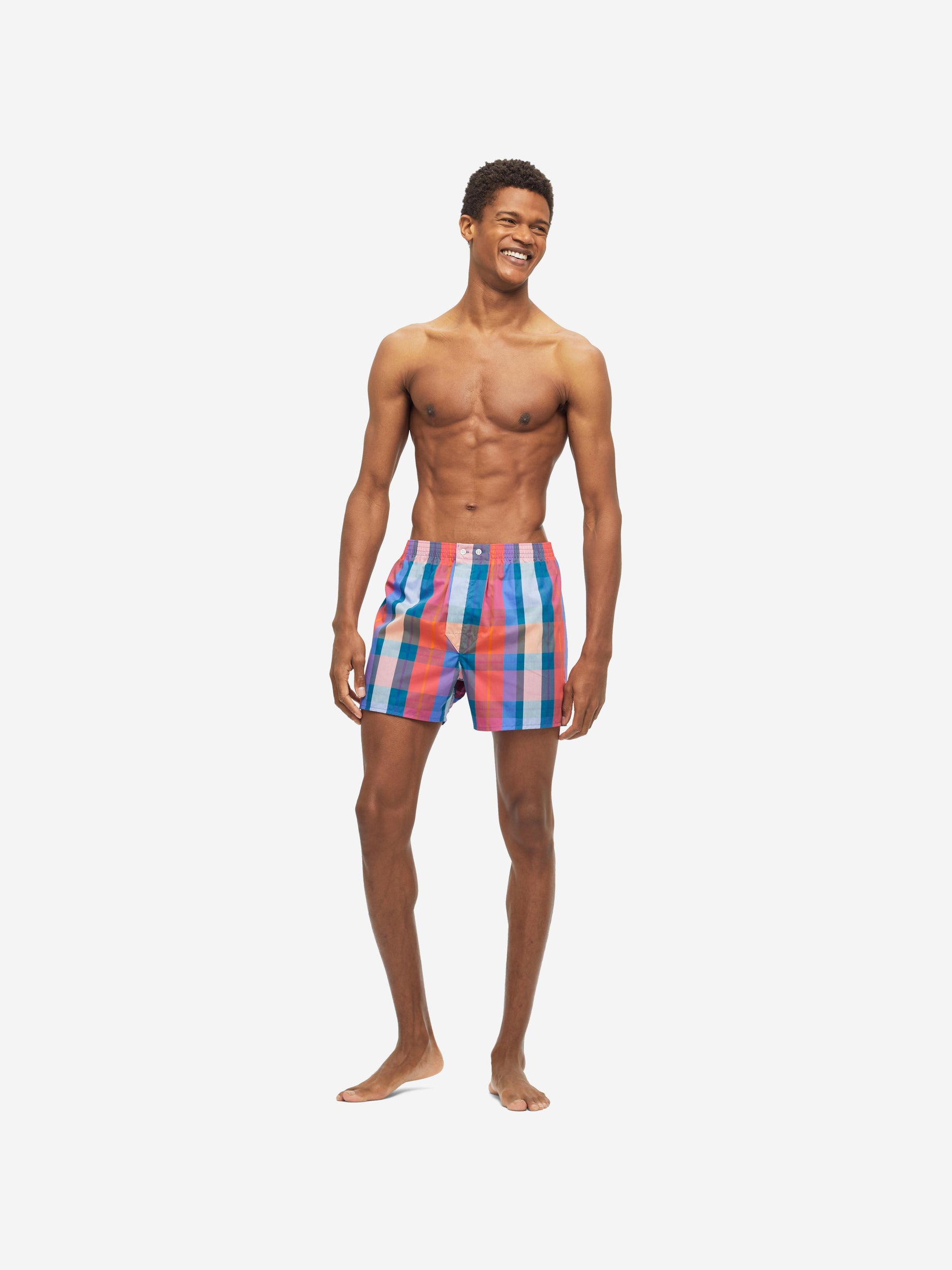 Men's Classic Fit Boxers Barker 33 Cotton Multi
