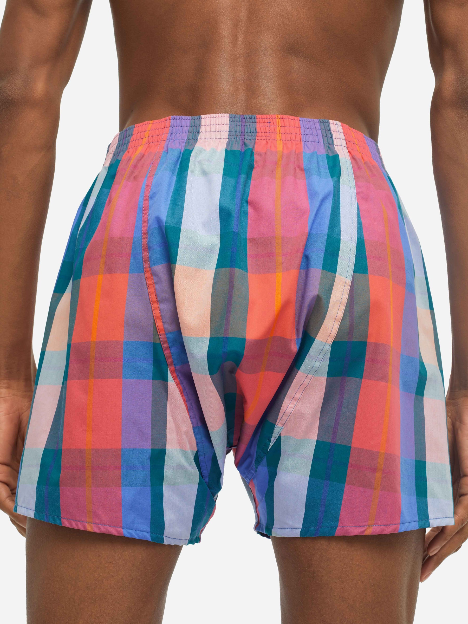 Men's Classic Fit Boxers Barker 33 Cotton Multi