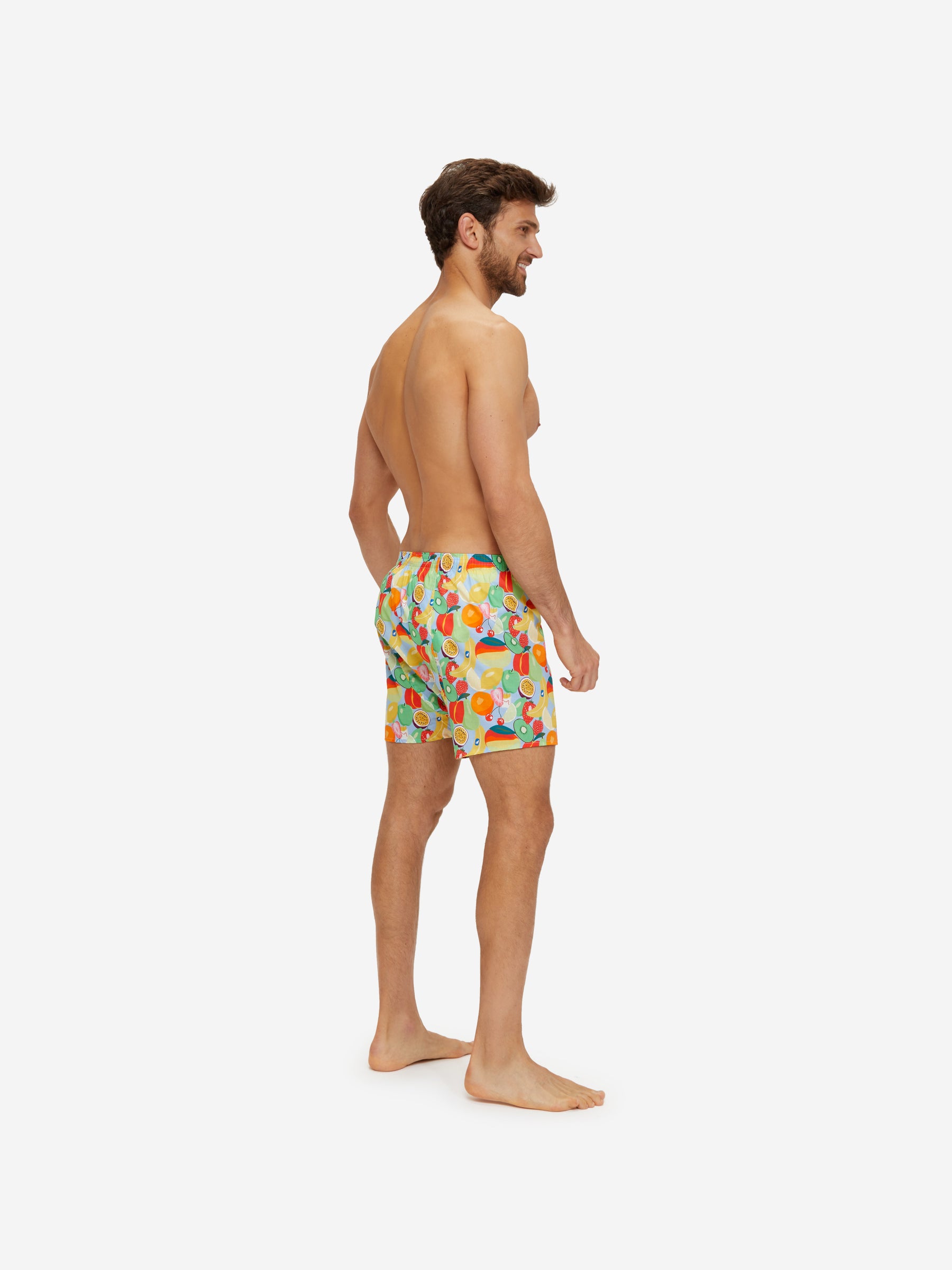 Men's Classic Fit Boxers Ledbury 49 Cotton Batiste Multi