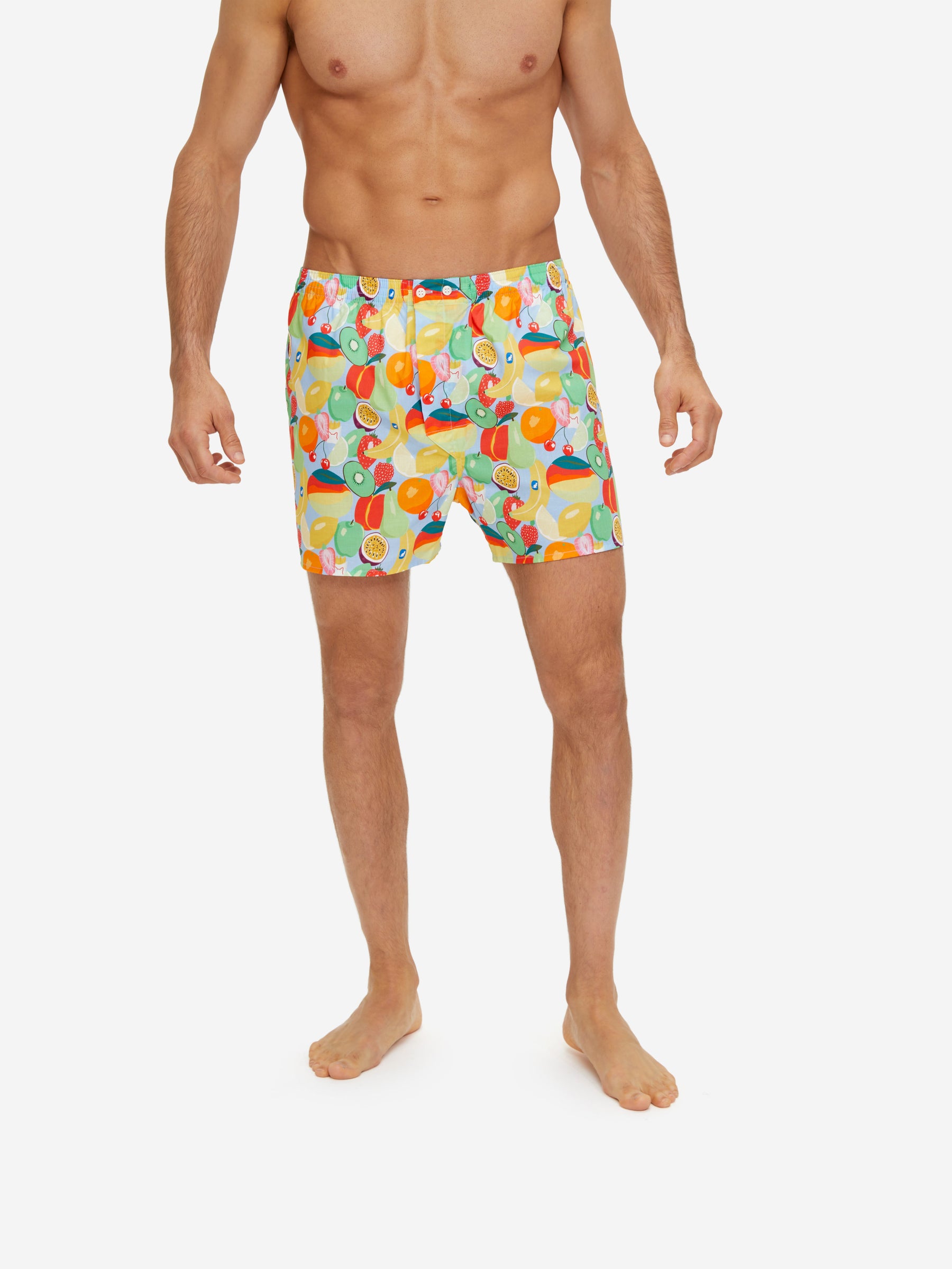 Men's Classic Fit Boxers Ledbury 49 Cotton Batiste Multi