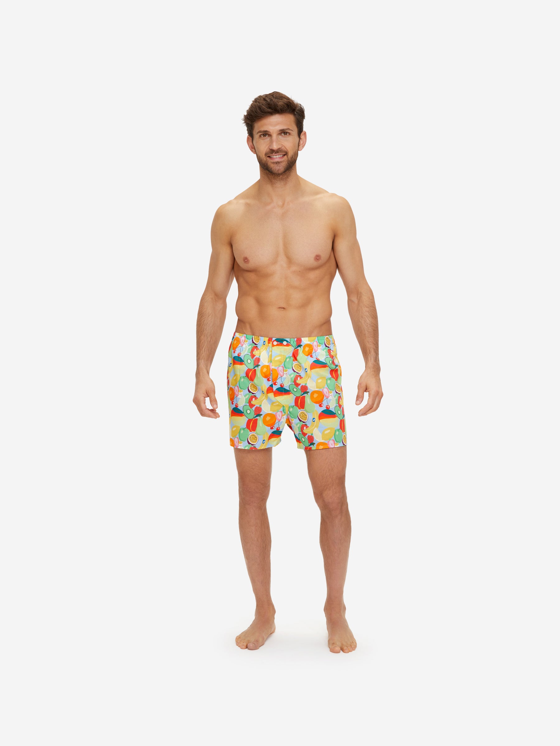 Men's Classic Fit Boxers Ledbury 49 Cotton Batiste Multi