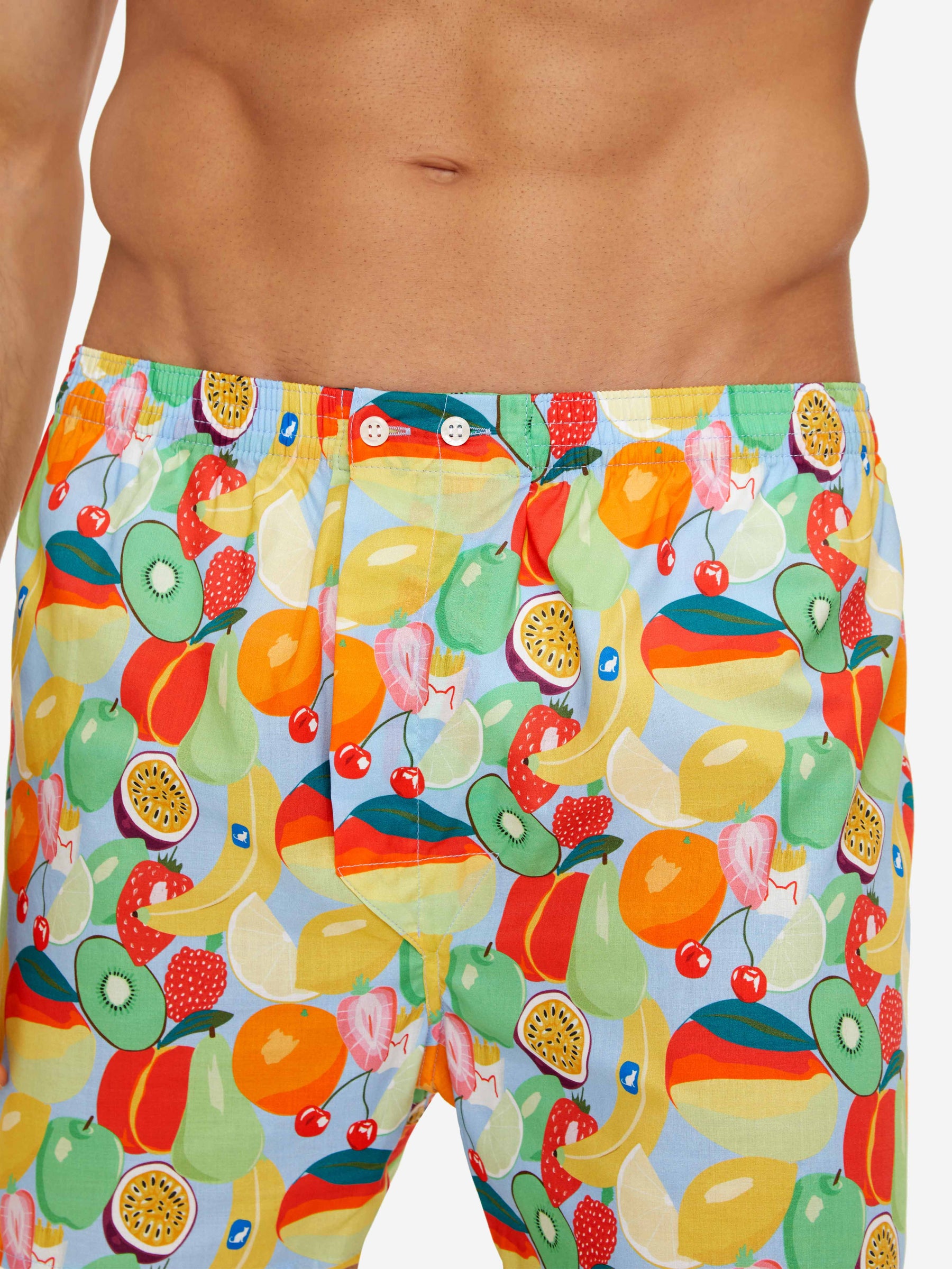 Men's Classic Fit Boxers Ledbury 49 Cotton Batiste Multi
