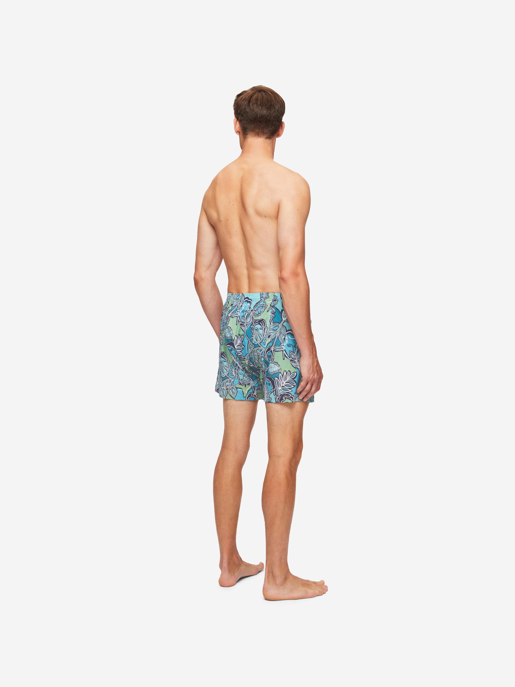Men's Classic Fit Boxers Ledbury 57 Cotton Batiste Multi