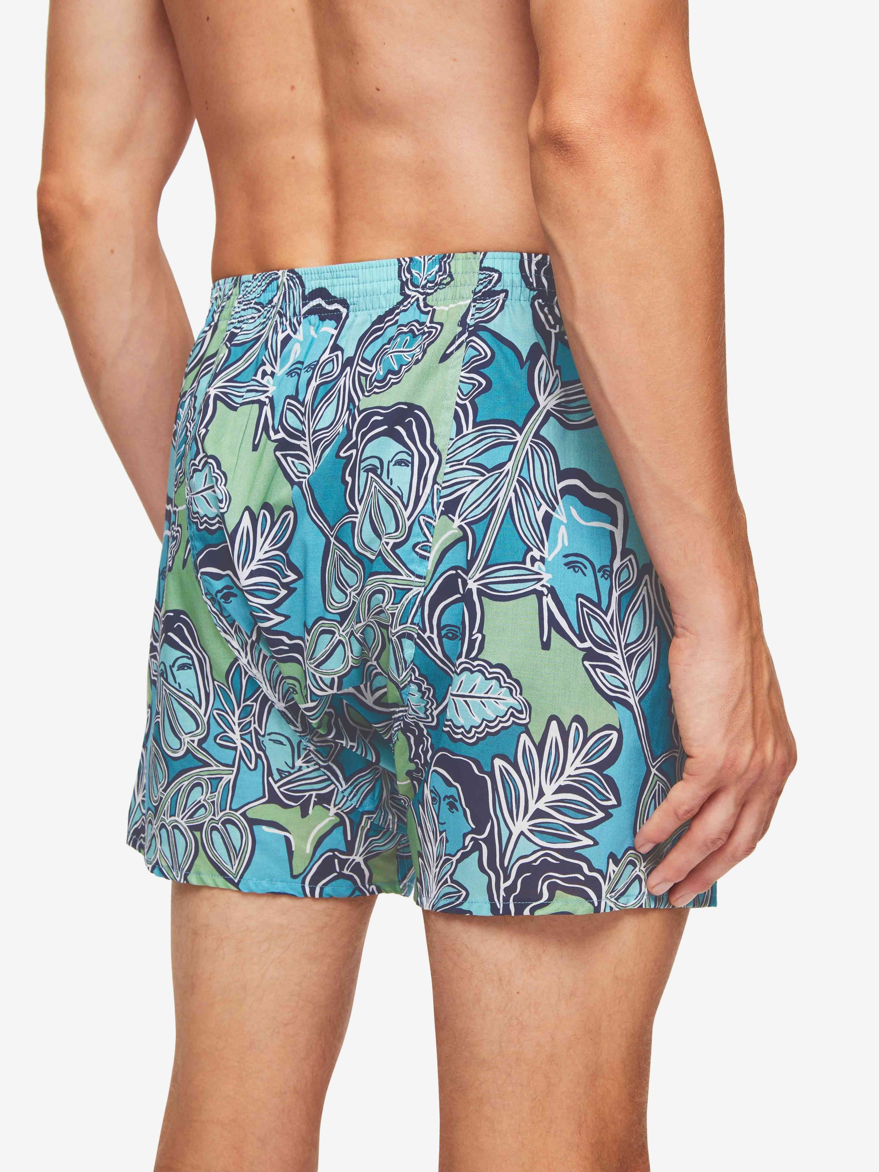 Men's Classic Fit Boxers Ledbury 57 Cotton Batiste Multi