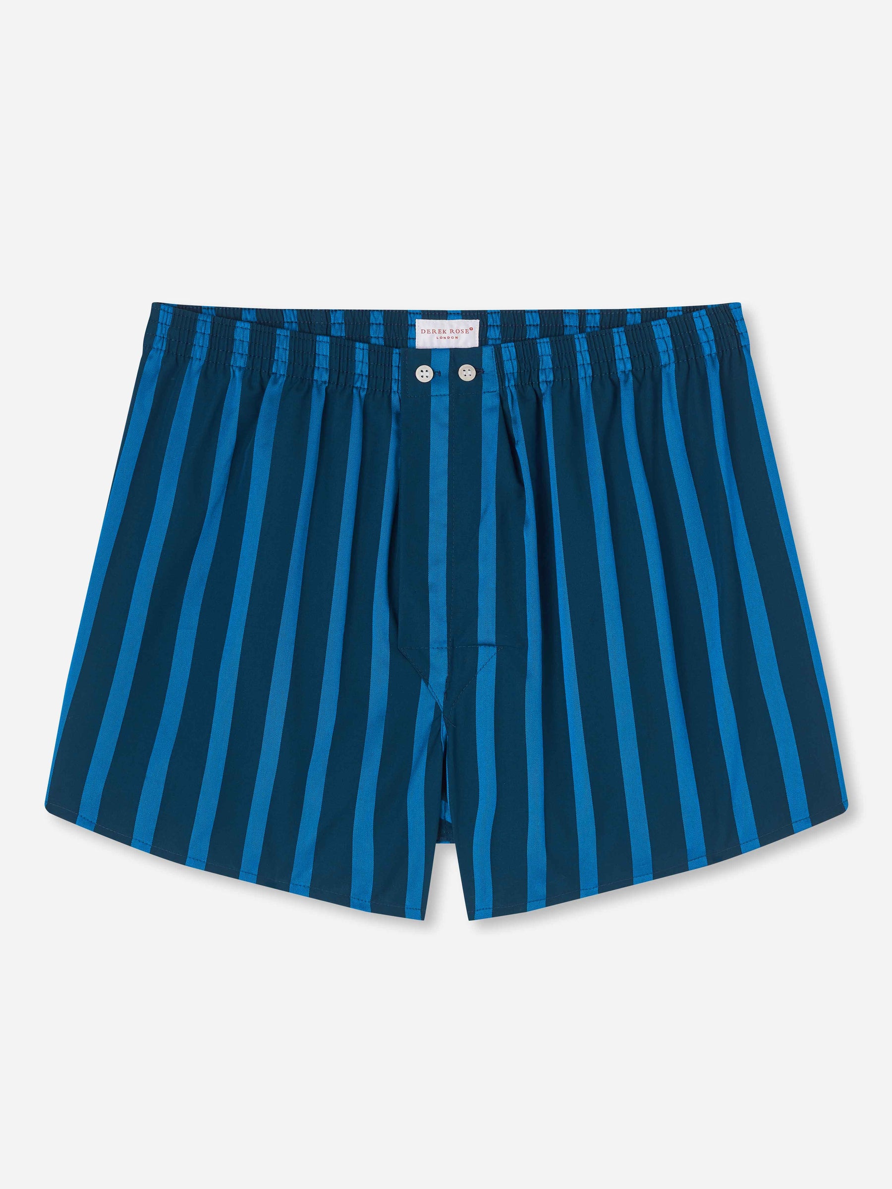 Men's Classic Fit Boxers Royal 218 Cotton Navy