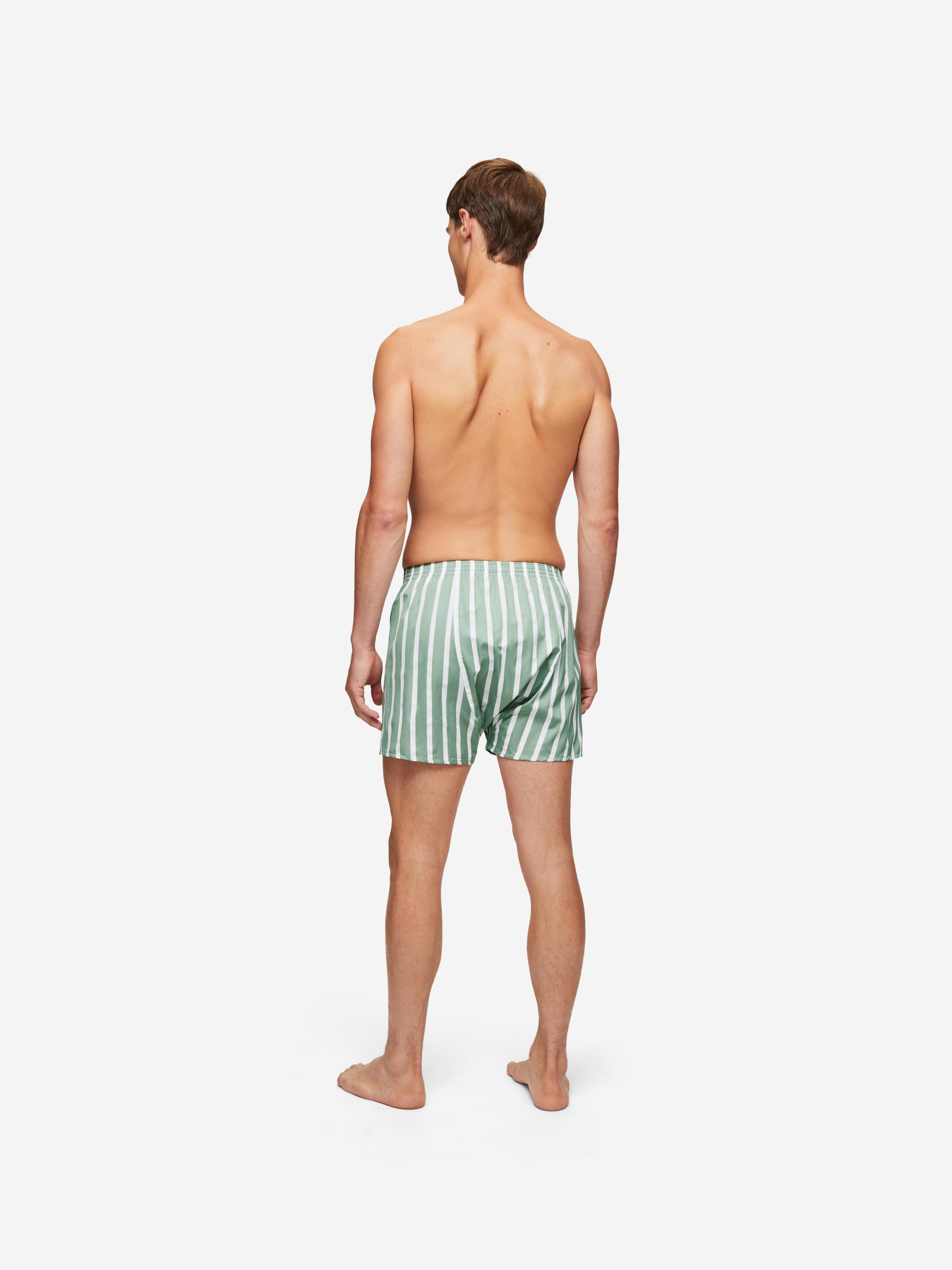 Men's Classic Fit Boxers Royal 219 Cotton Green
