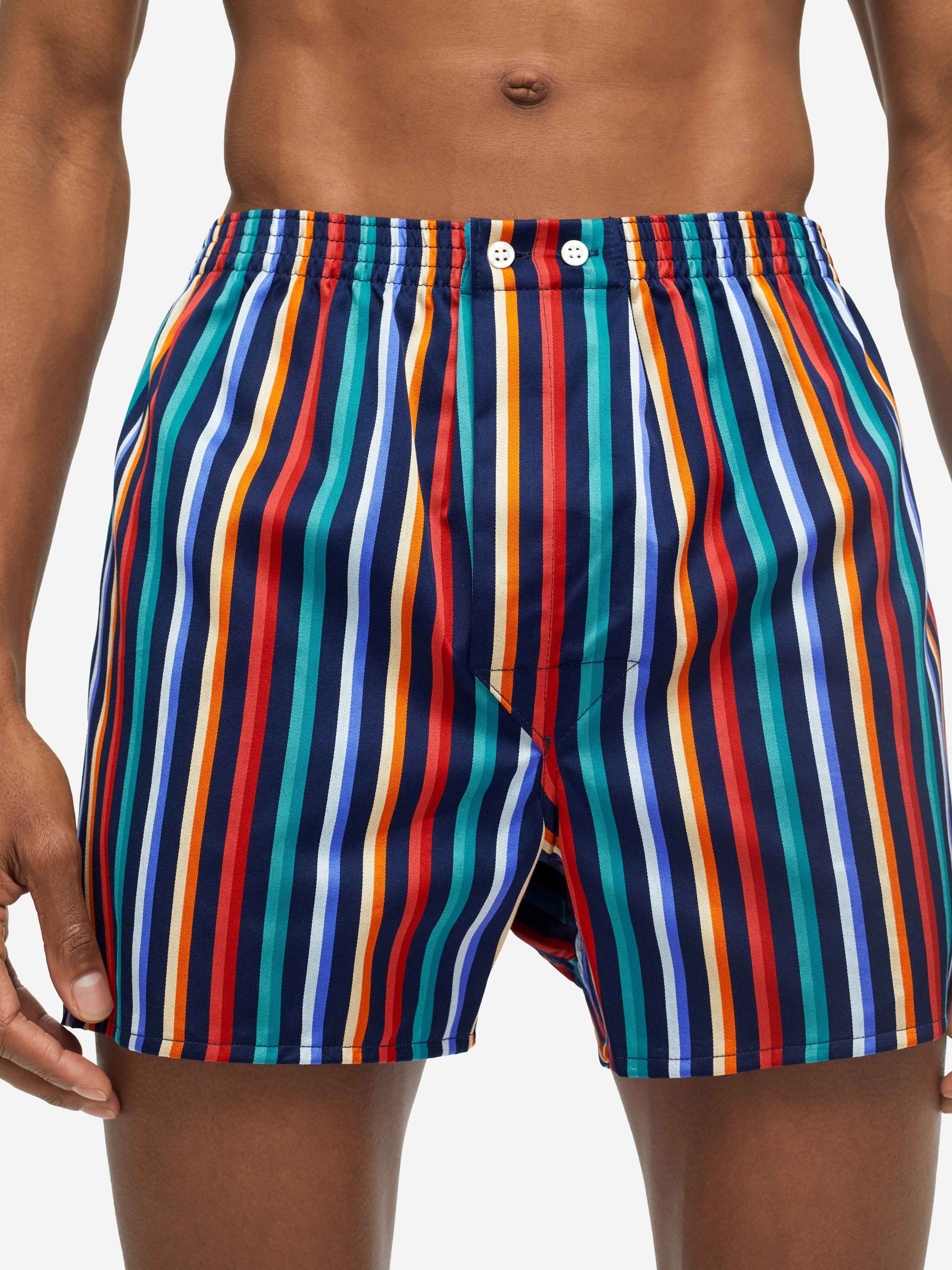 Men's Classic Fit Boxers Wellington 54 Cotton Multi