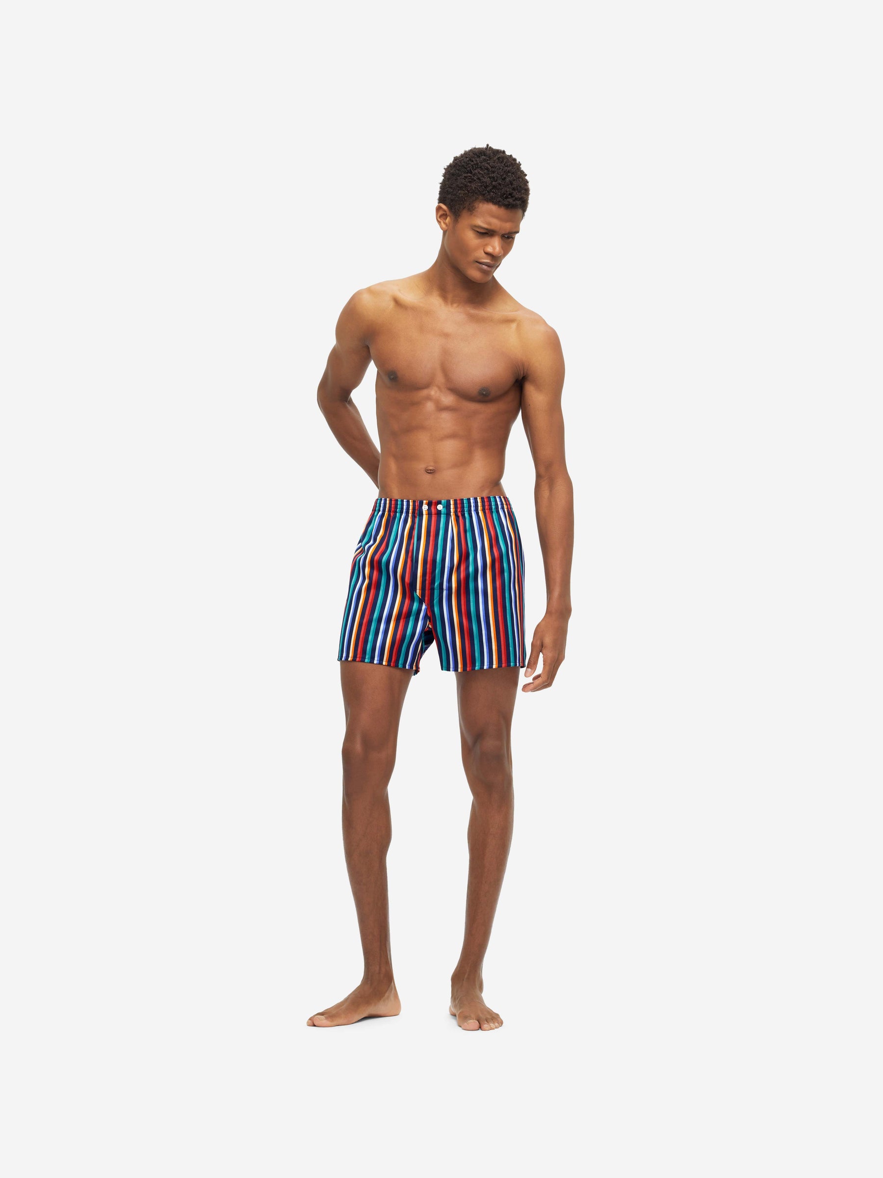 Men's Classic Fit Boxers Wellington 54 Cotton Multi