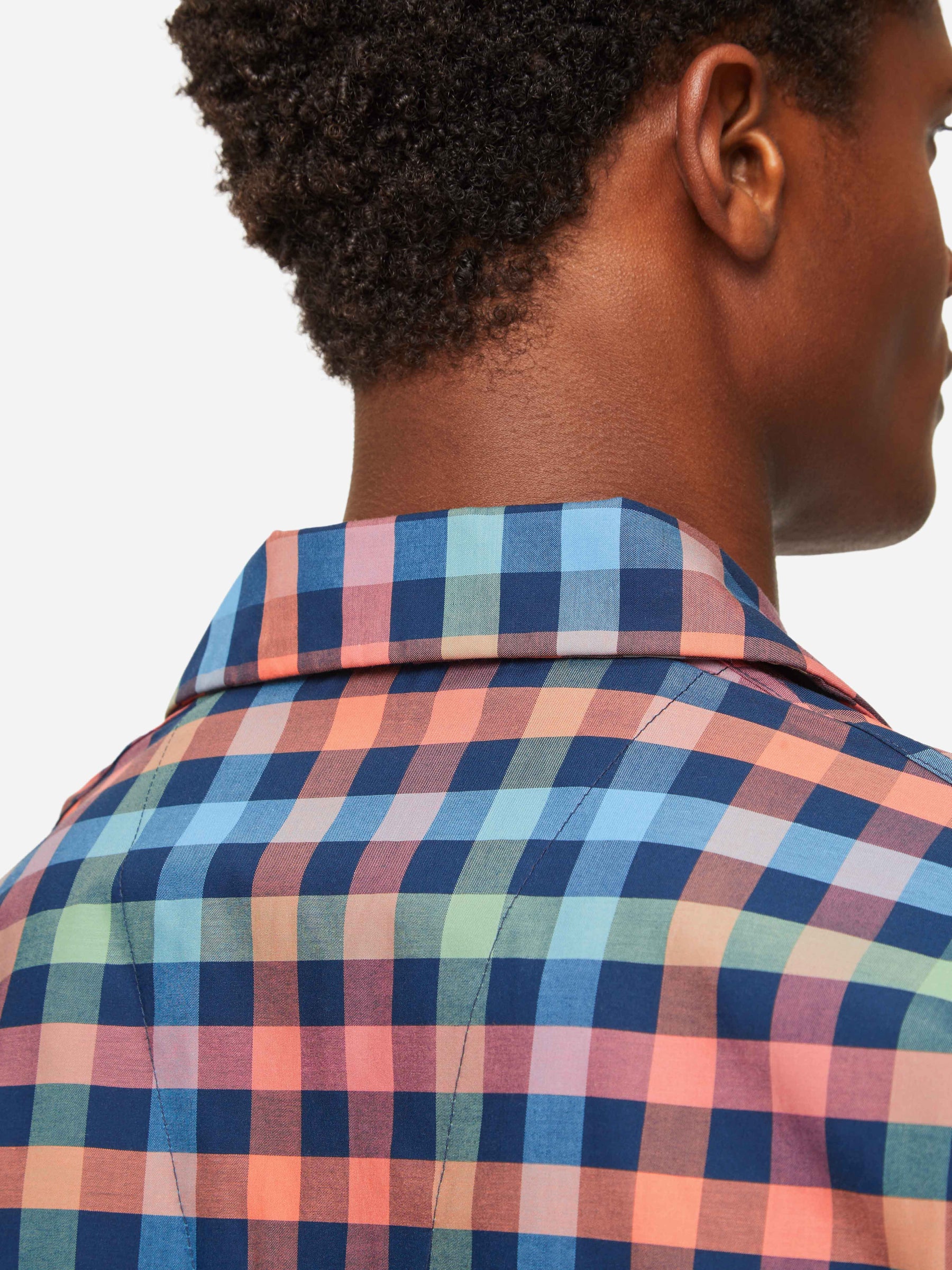 Men's Classic Fit Pyjamas Barker 34 Cotton Multi