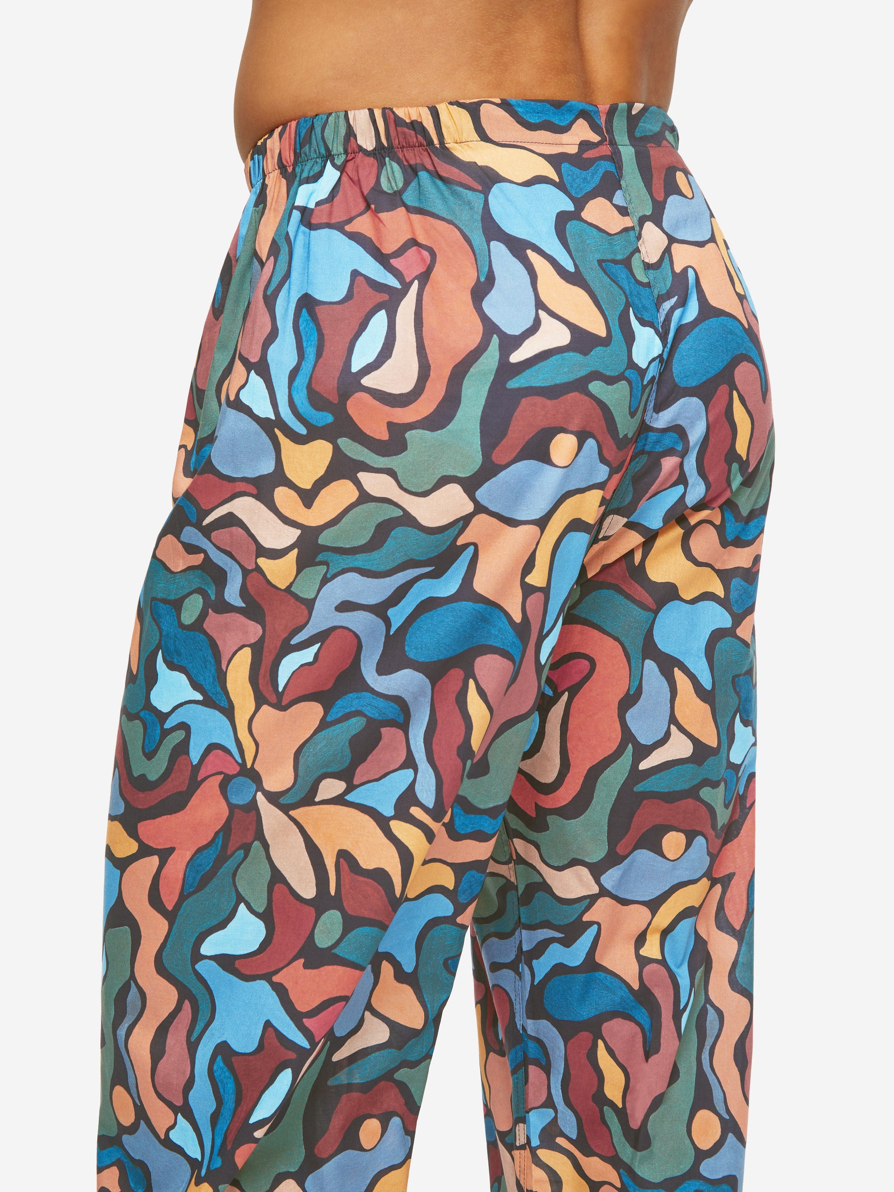 Men's Classic Fit Pyjamas Ledbury 61 Cotton Batiste Multi