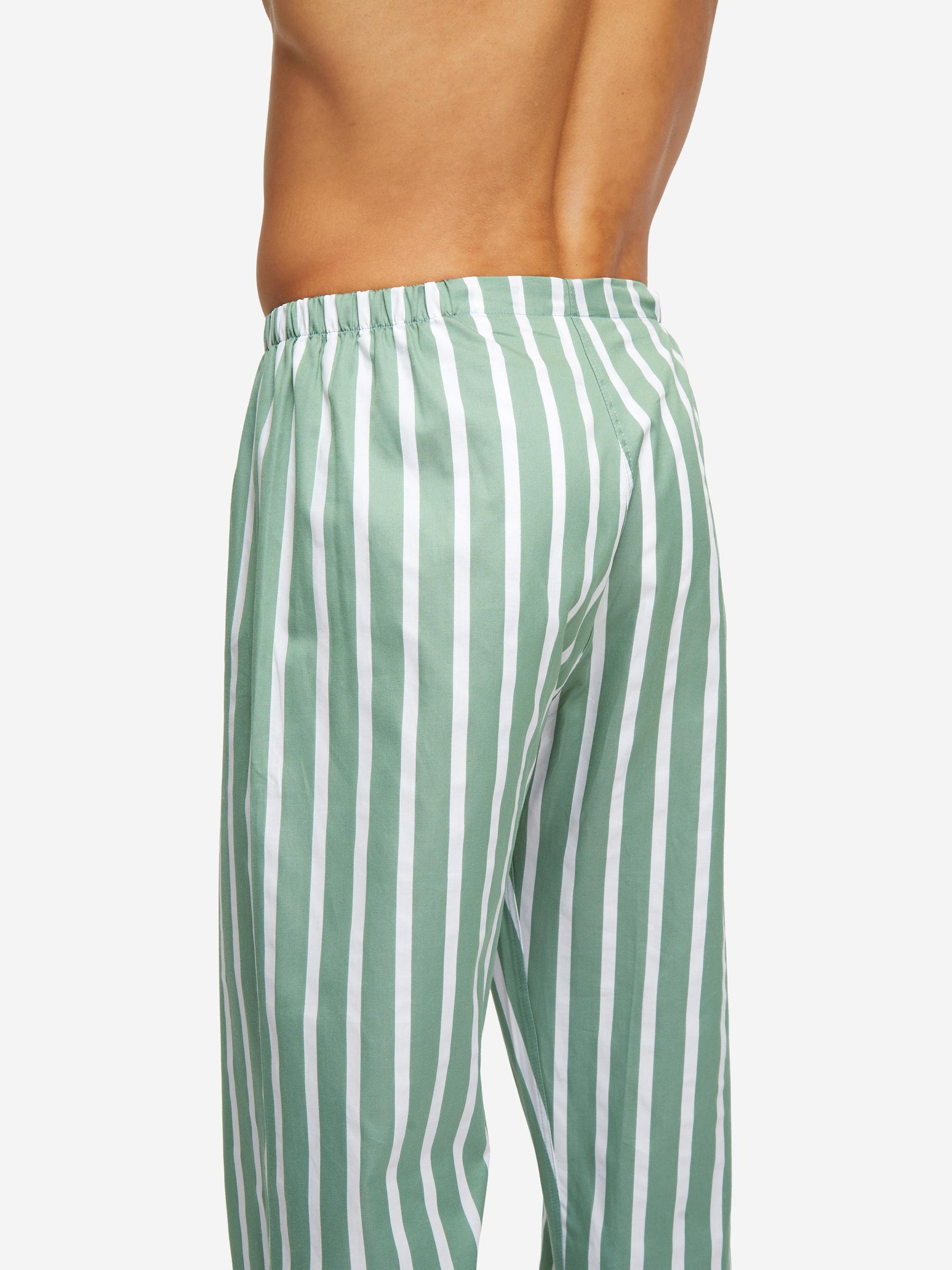 Men's Classic Fit Pyjamas Royal 219 Cotton Green