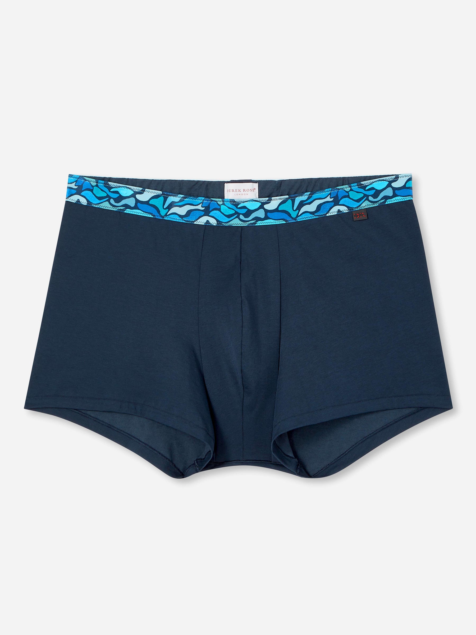 Men's Boxer Briefs Band 58 Pima Cotton Stretch Navy