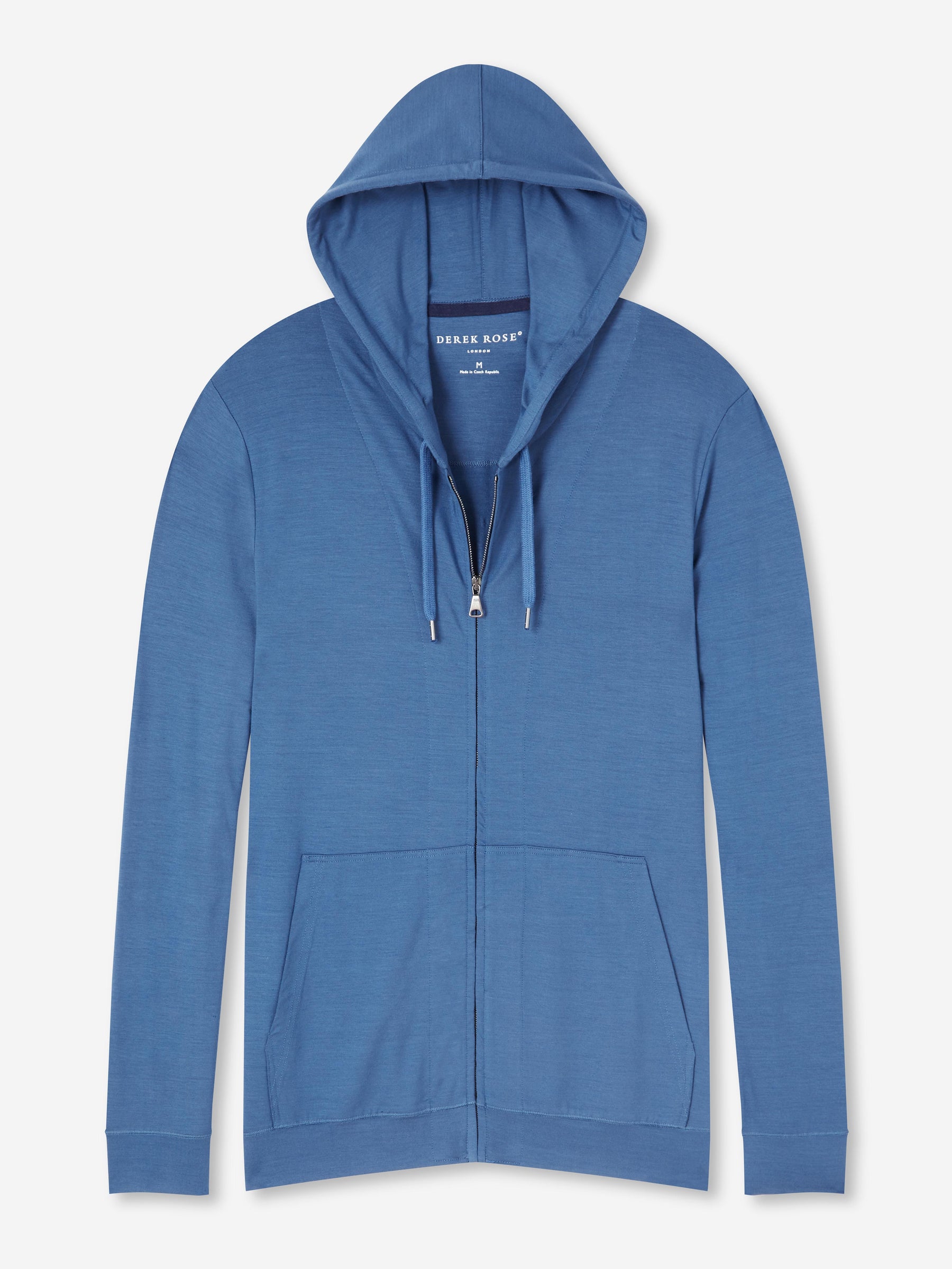 Men's Hoodie Basel Micro Modal Stretch Storm Blue