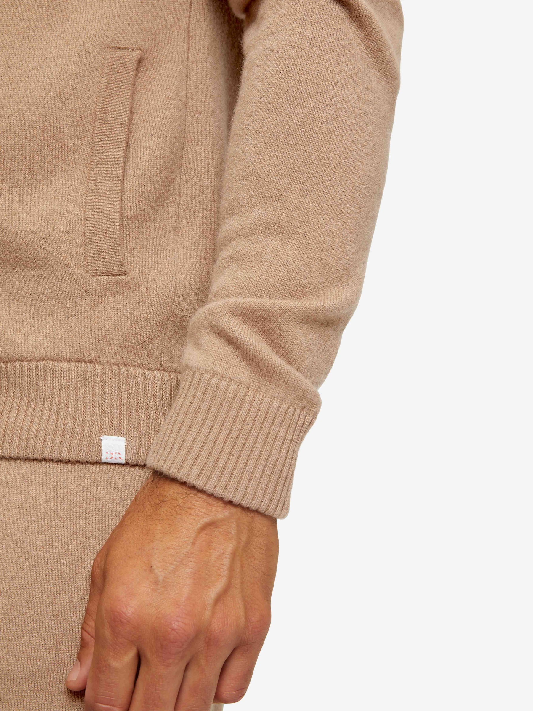 Men's Hoodie Finley Cashmere Camel