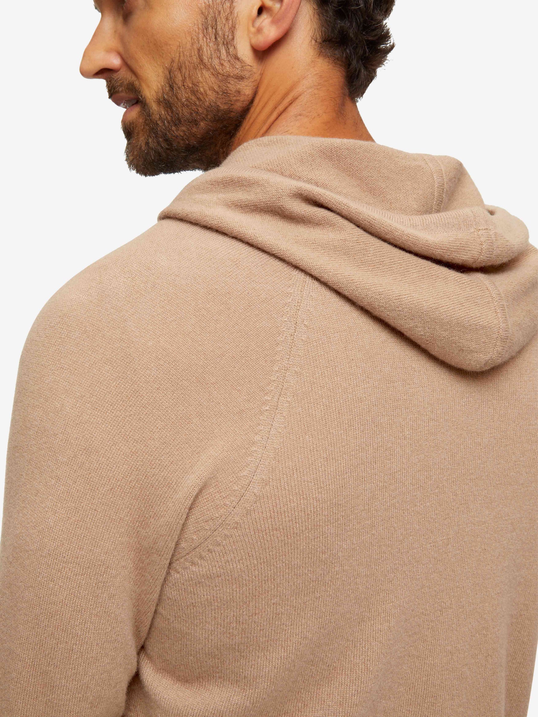 Men's Hoodie Finley Cashmere Camel