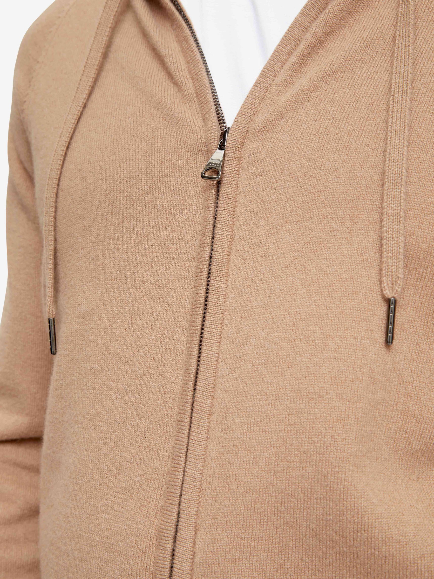 Men's Hoodie Finley Cashmere Camel
